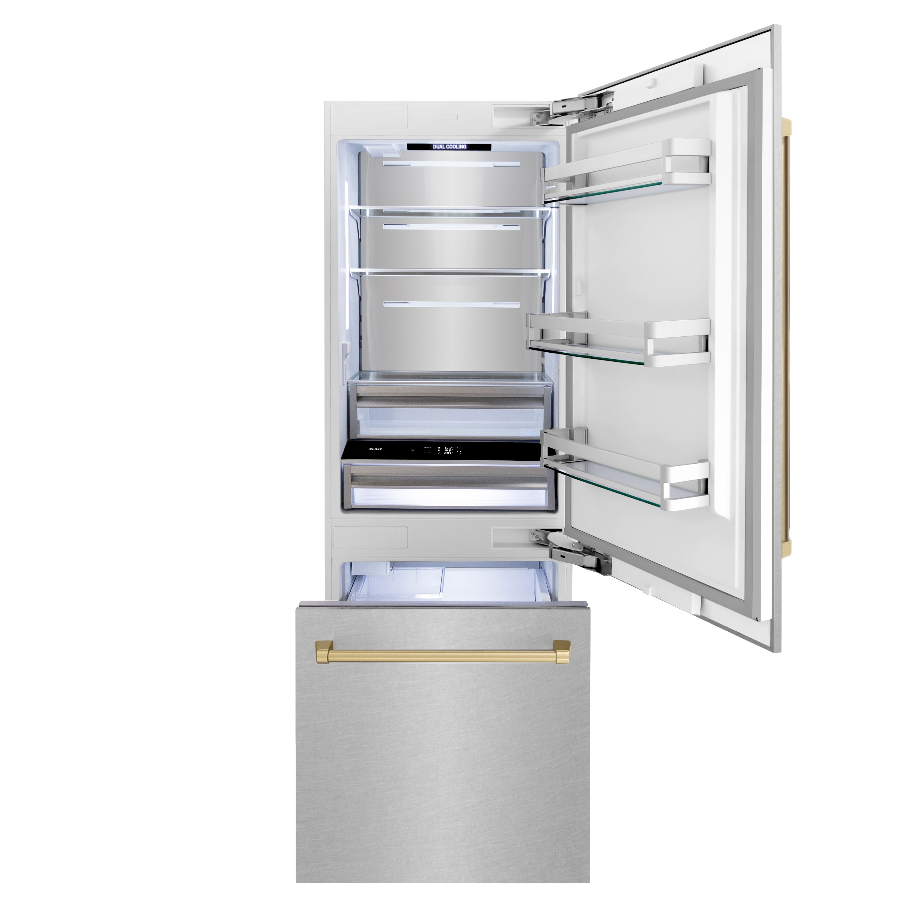 ZLINE KITCHEN & BATH RBIVZ-SN-30-CB Bottom-Freezer-Refrigerators - View #5