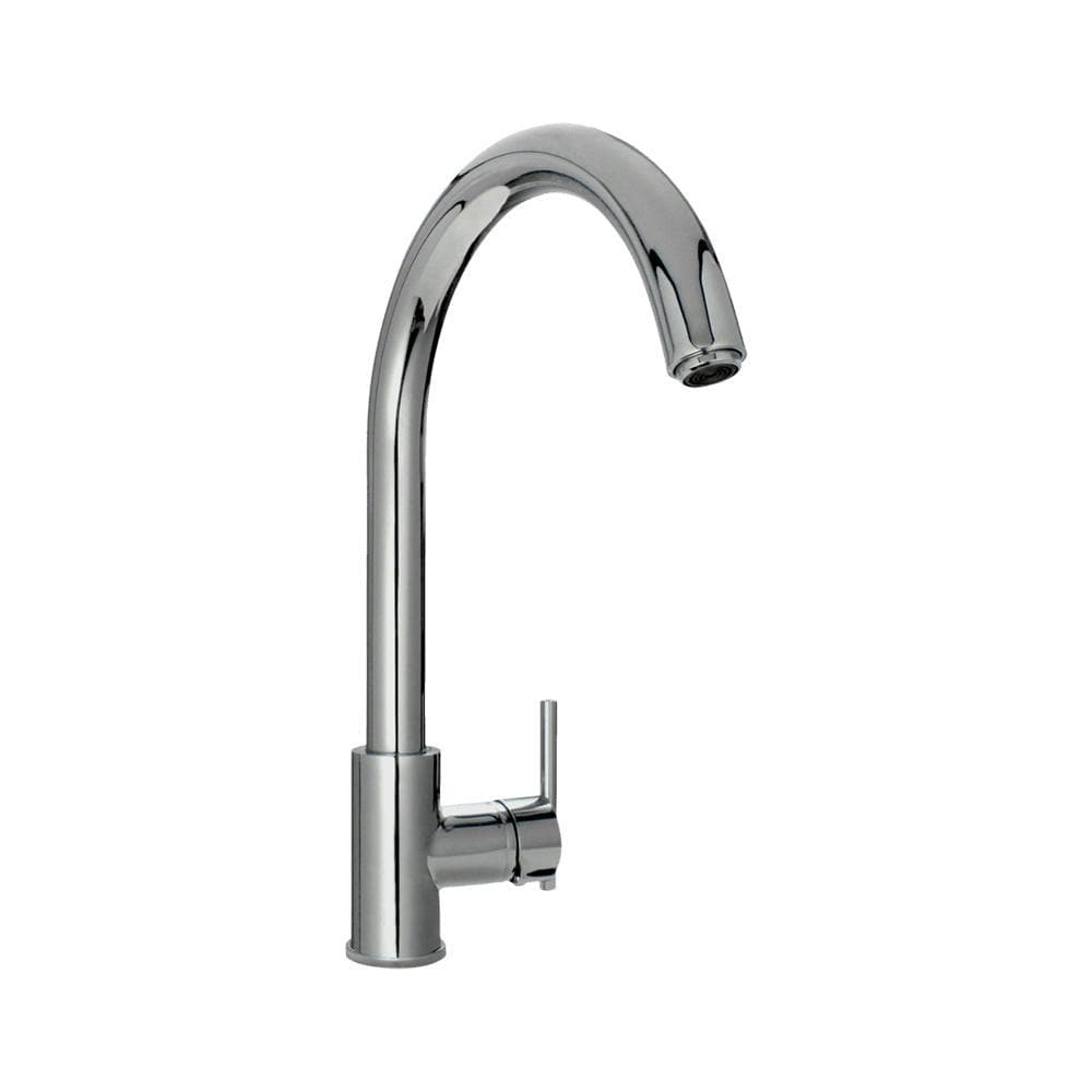 Sir Faucet Chrome Single Handle High-arc Kitchen Faucet in the Kitchen ...