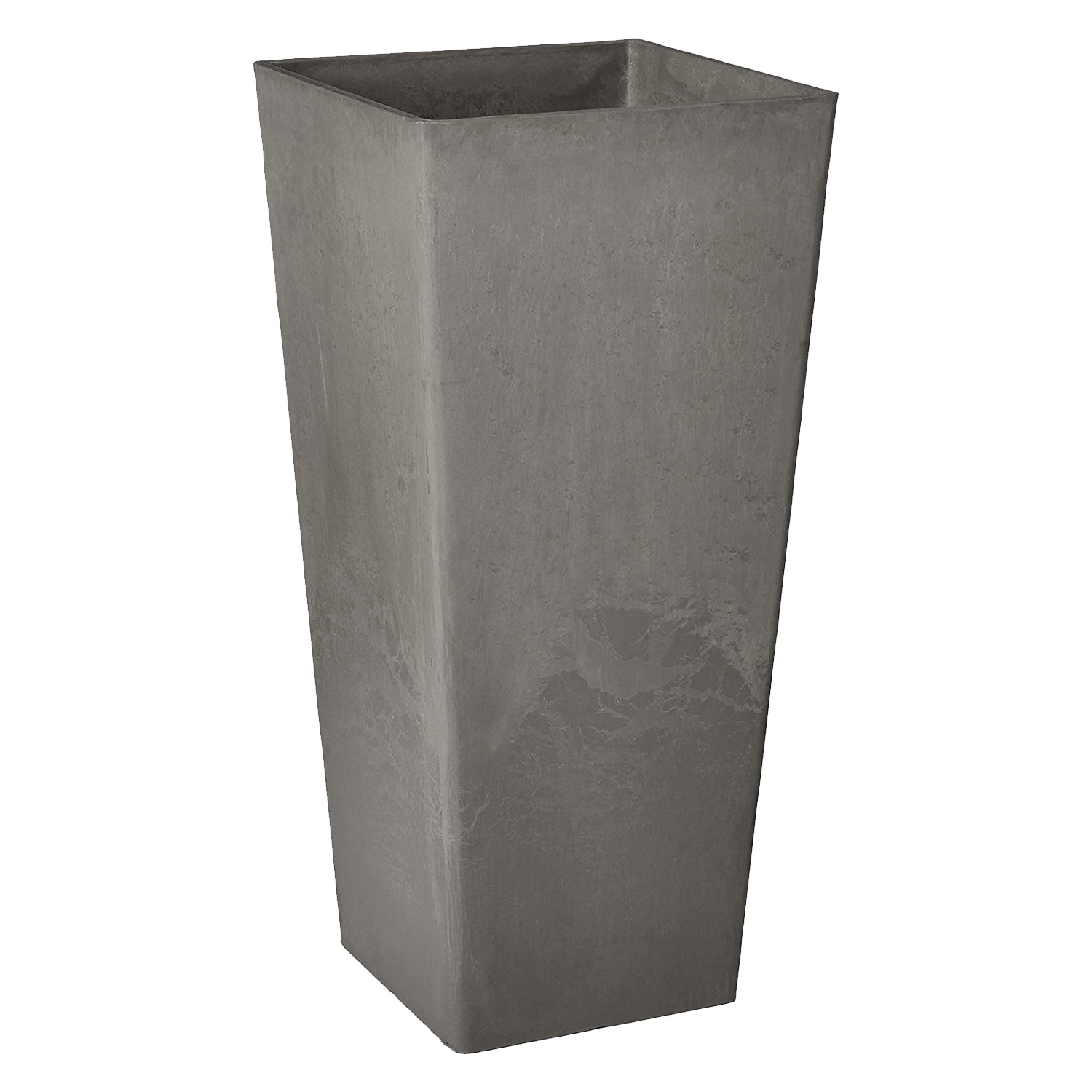 Arcadia Garden Products FS32CT Rectangle 28.0-in W x 28-in H x Gray Plastic Indoor/Outdoor Planter