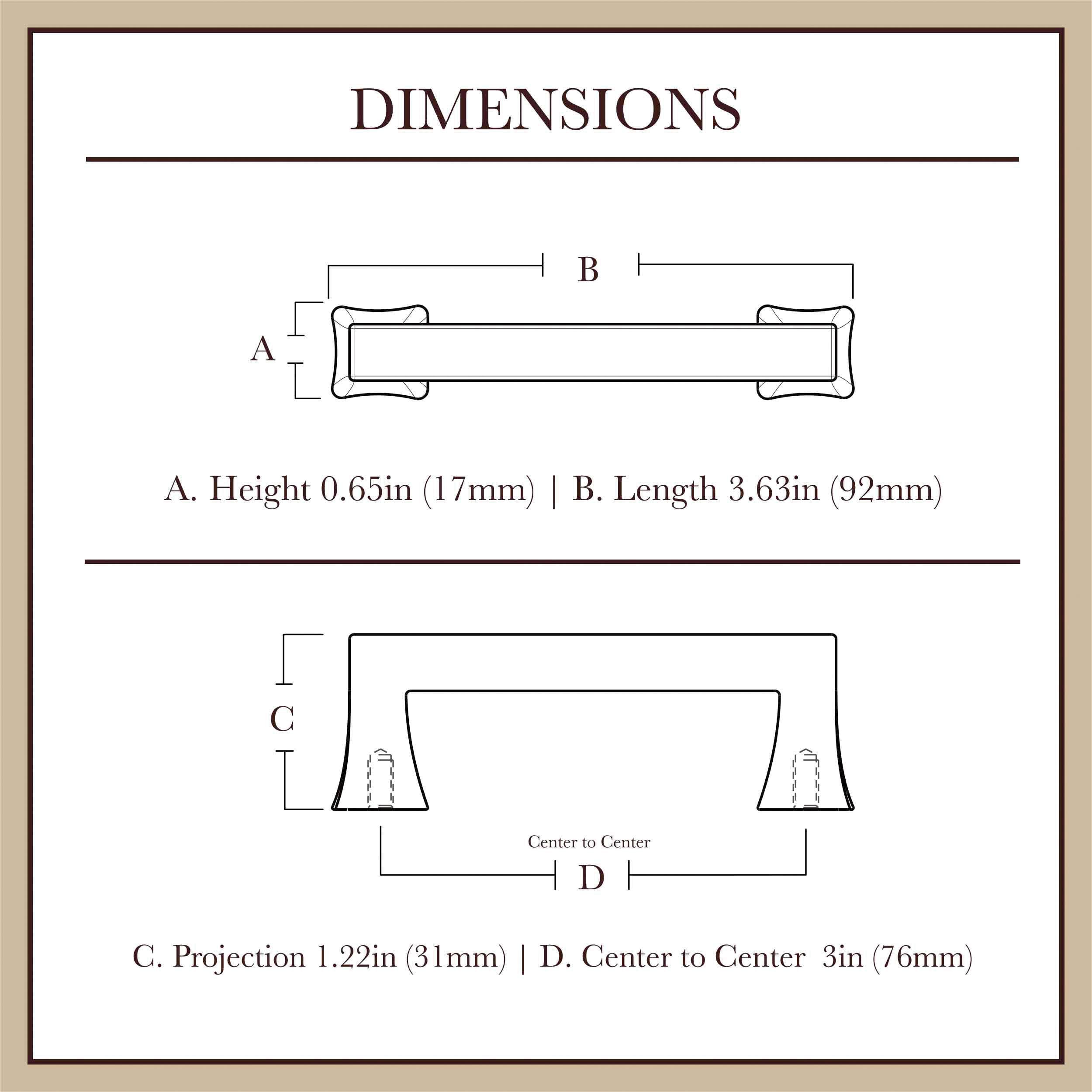 allen + roth P43418W-SN-K1 Cabinet-Pulls - View #7