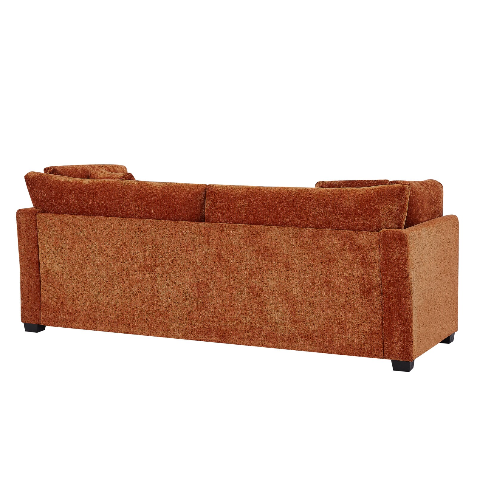 CHITA 83.5-in Modern Sofa with Padded Back Cushions and Low-Profile ...