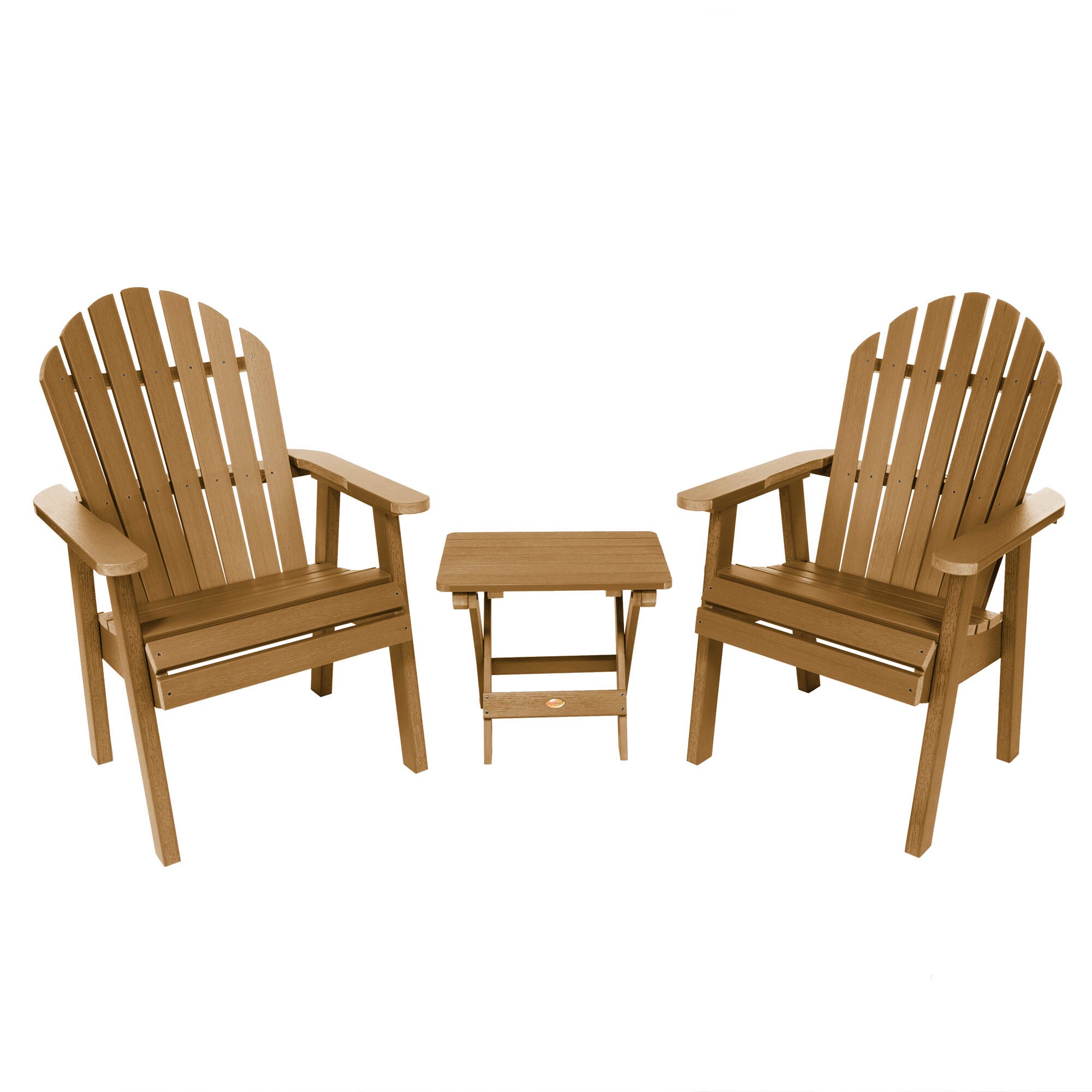 highwood AD-KITCHDA1-TFE The Adirondack 3-Piece Patio Conversation Set