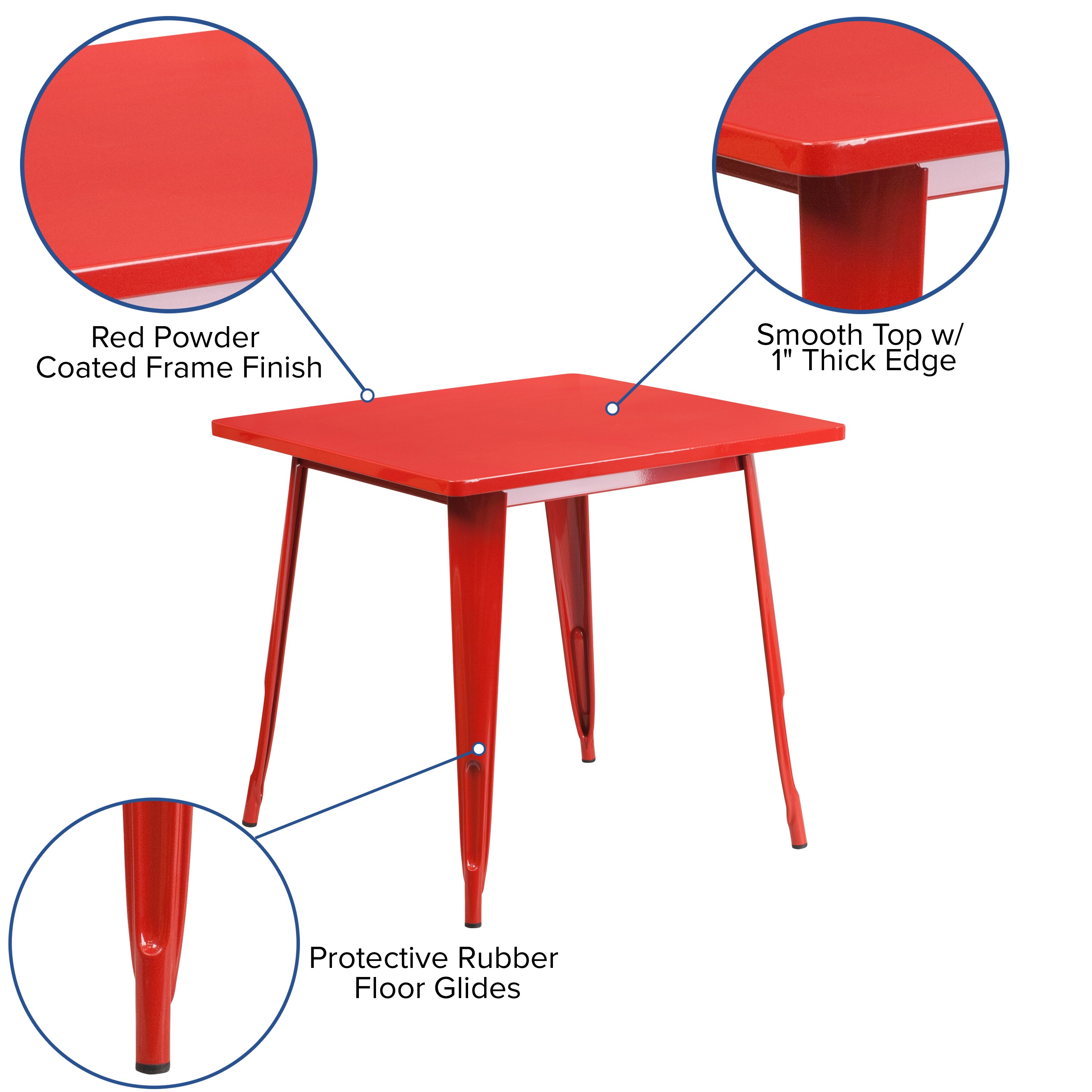Merrick Lane 196861626999 Patio-Tables - View #3