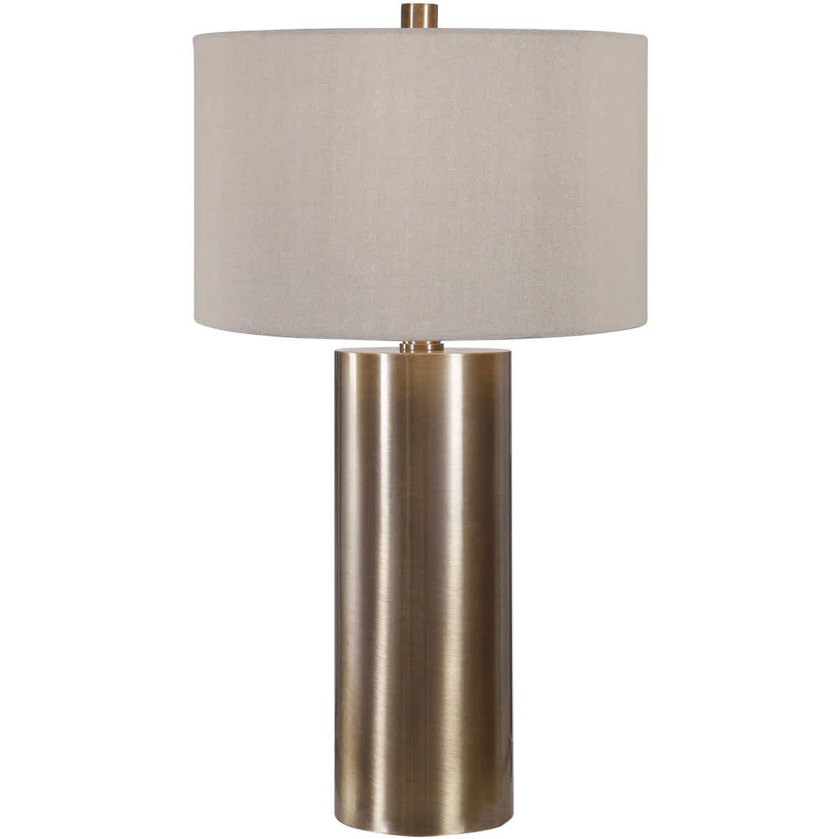 Uttermost 1729471 26384-1 Taria 32 inch 150 watt Brushed Brass Table Lamp Portable Light
