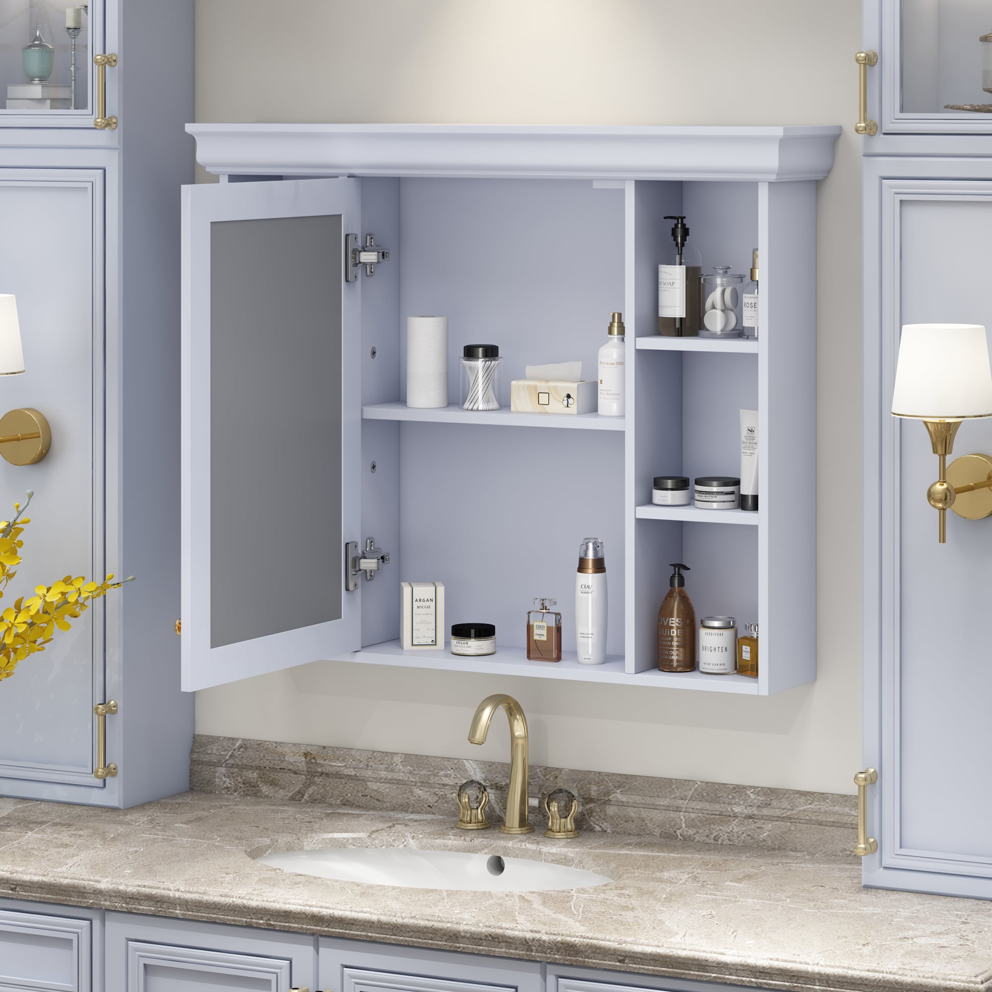 ZAKLOOP WU1396P143142 Bathroom-Wall-Cabinets - View #2