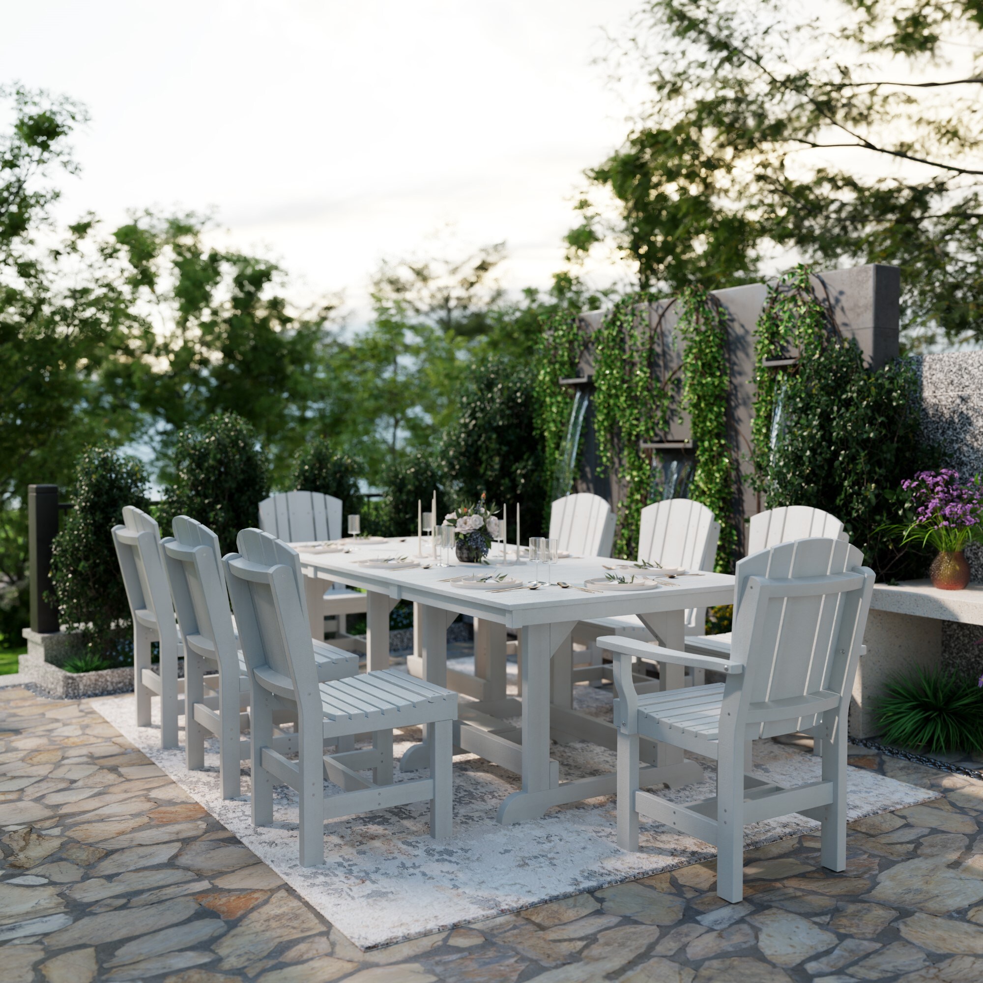 Wildridge LCC-190-BW Patio-Dining-Sets - View #2