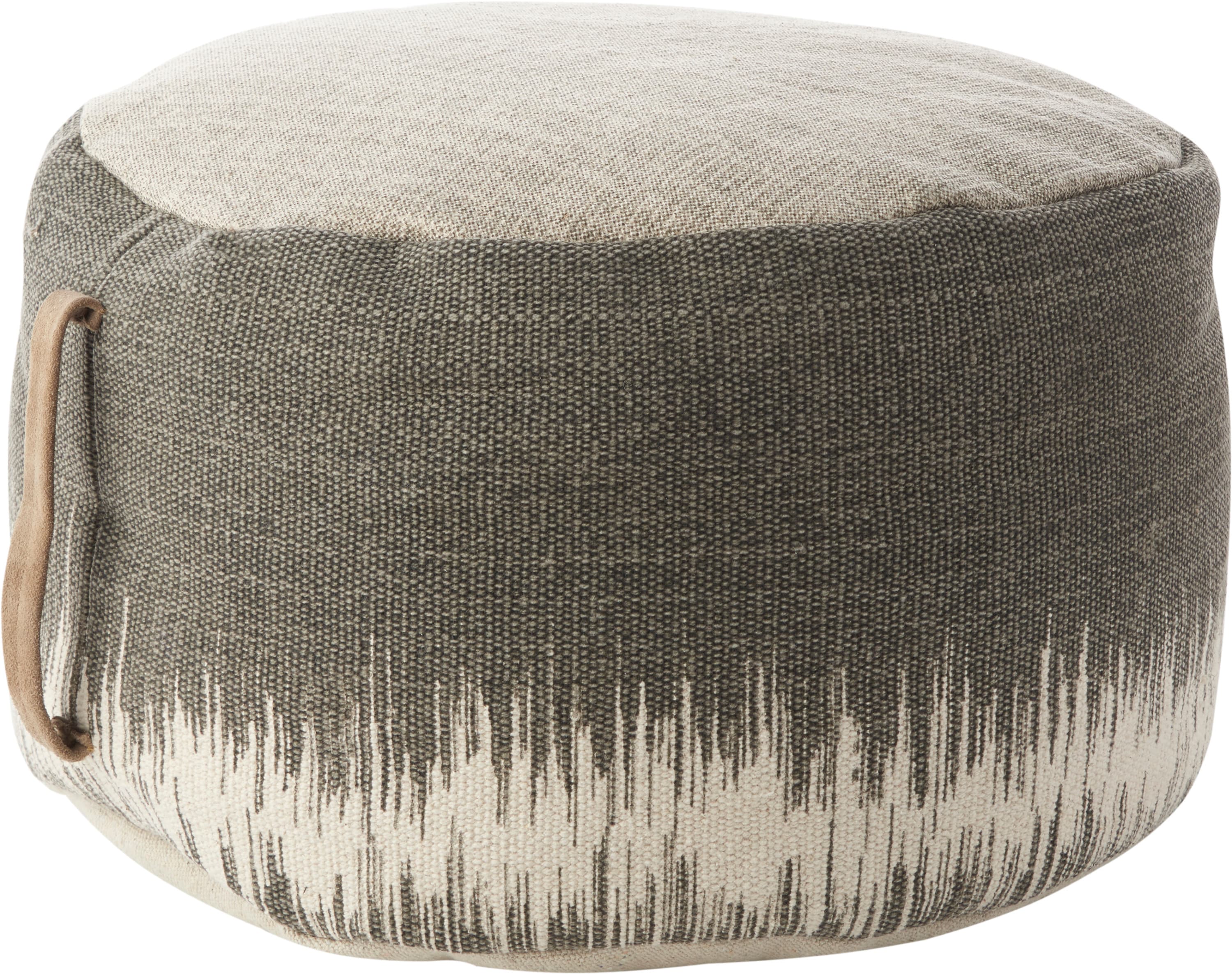 Mina Victory Life Styles Pouf Charcoal