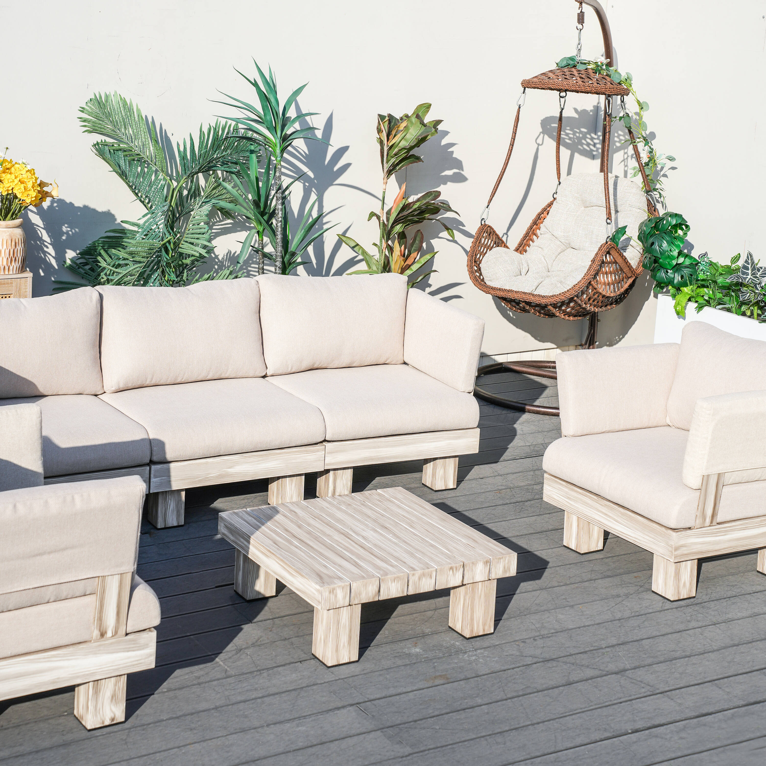 Direct Wicker DWS-52510ARM&T Patio-Conversation-Sets - View #5