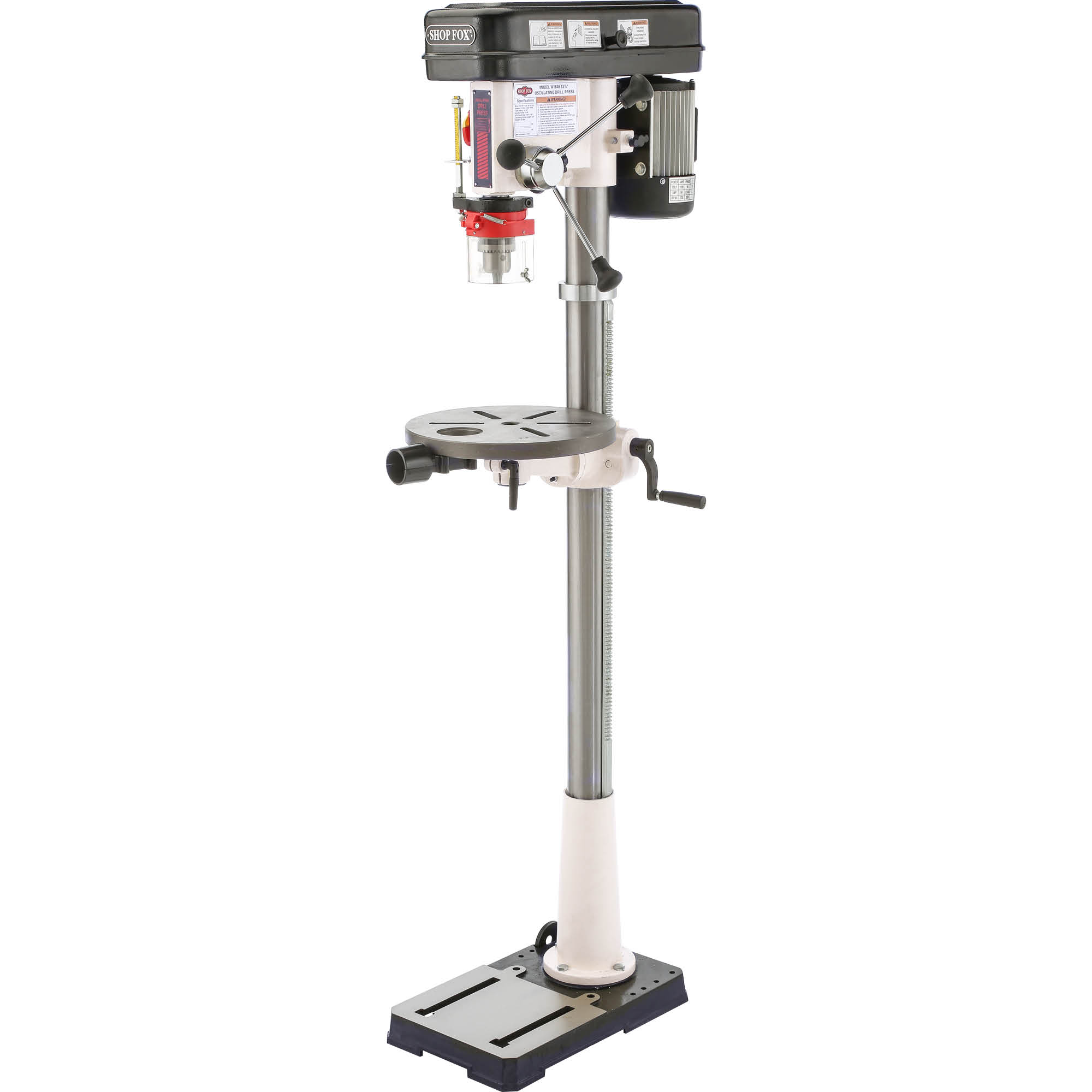 Shop Fox W 9-Amp 12-Speed Floor Drill Press W1848 Sansujyuku sansujyuku.com