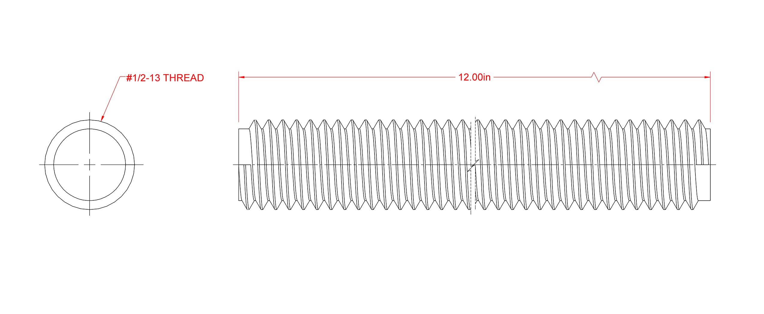 Steelworks 11025.0 Threaded-Rod - View #2
