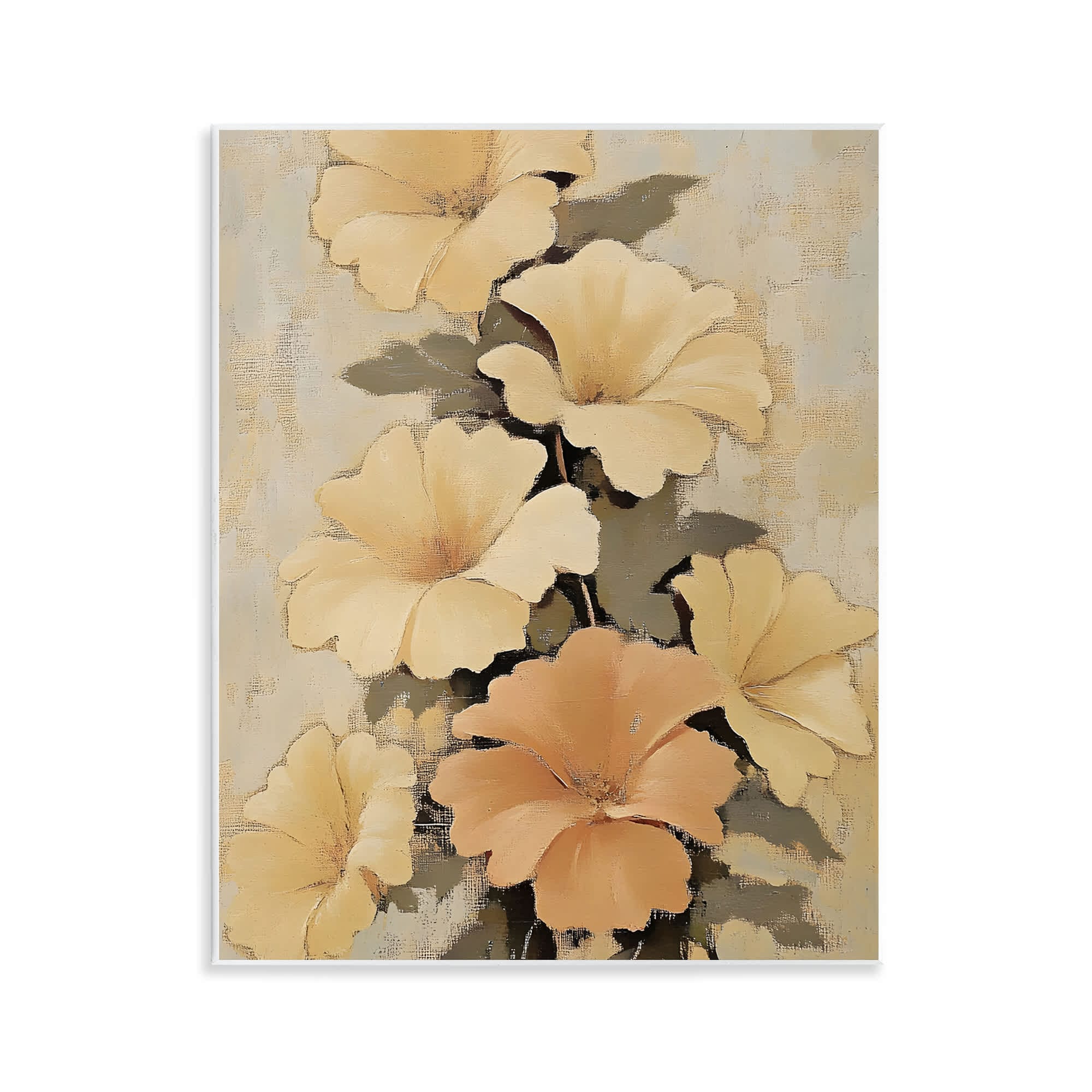 Stupell Industries  Muted Vintage Daffodils Wall Plaque Art By Franklyn Gregory 11 x 14