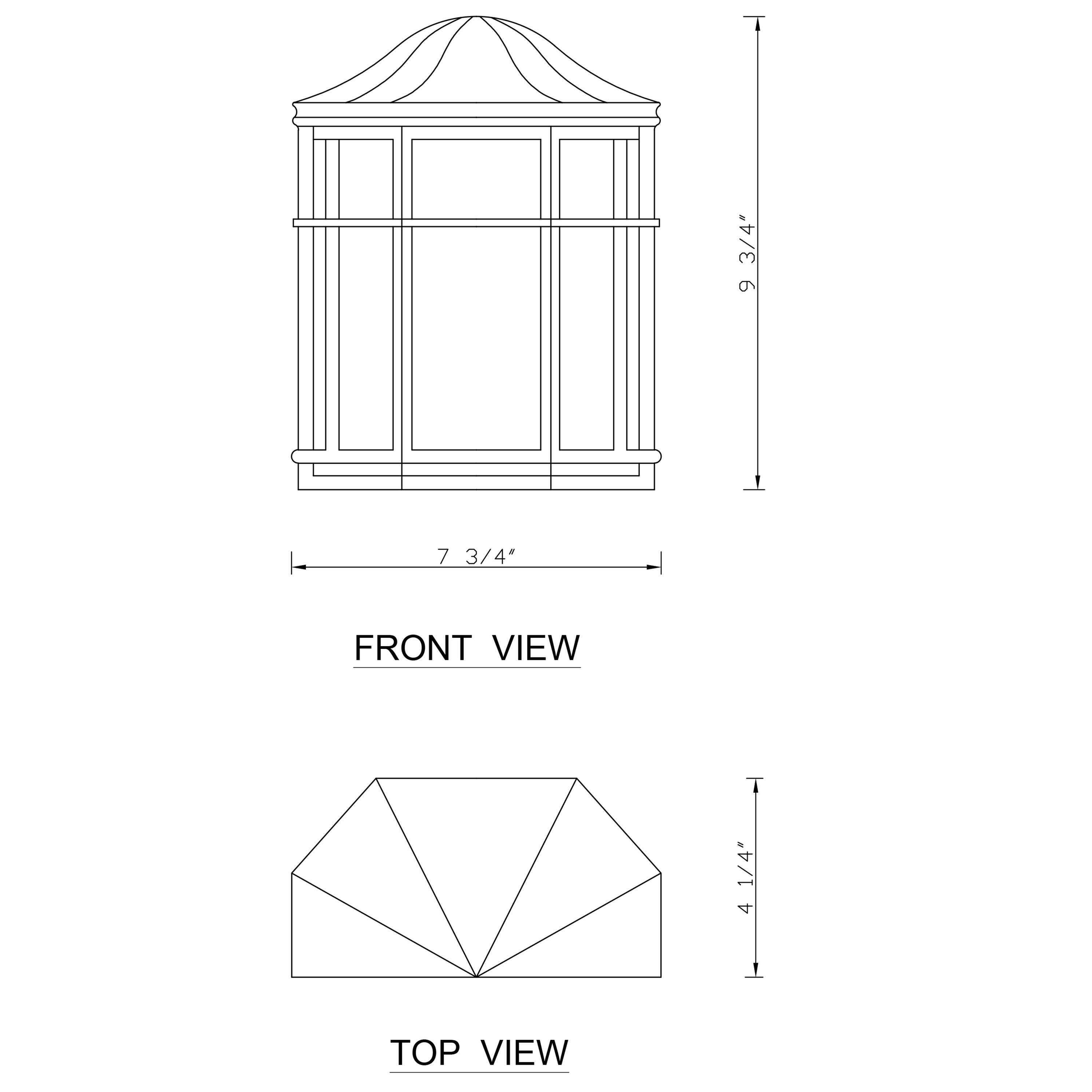 C Cattleya CA2102-2W Outdoor-Wall-Lighting - View #4