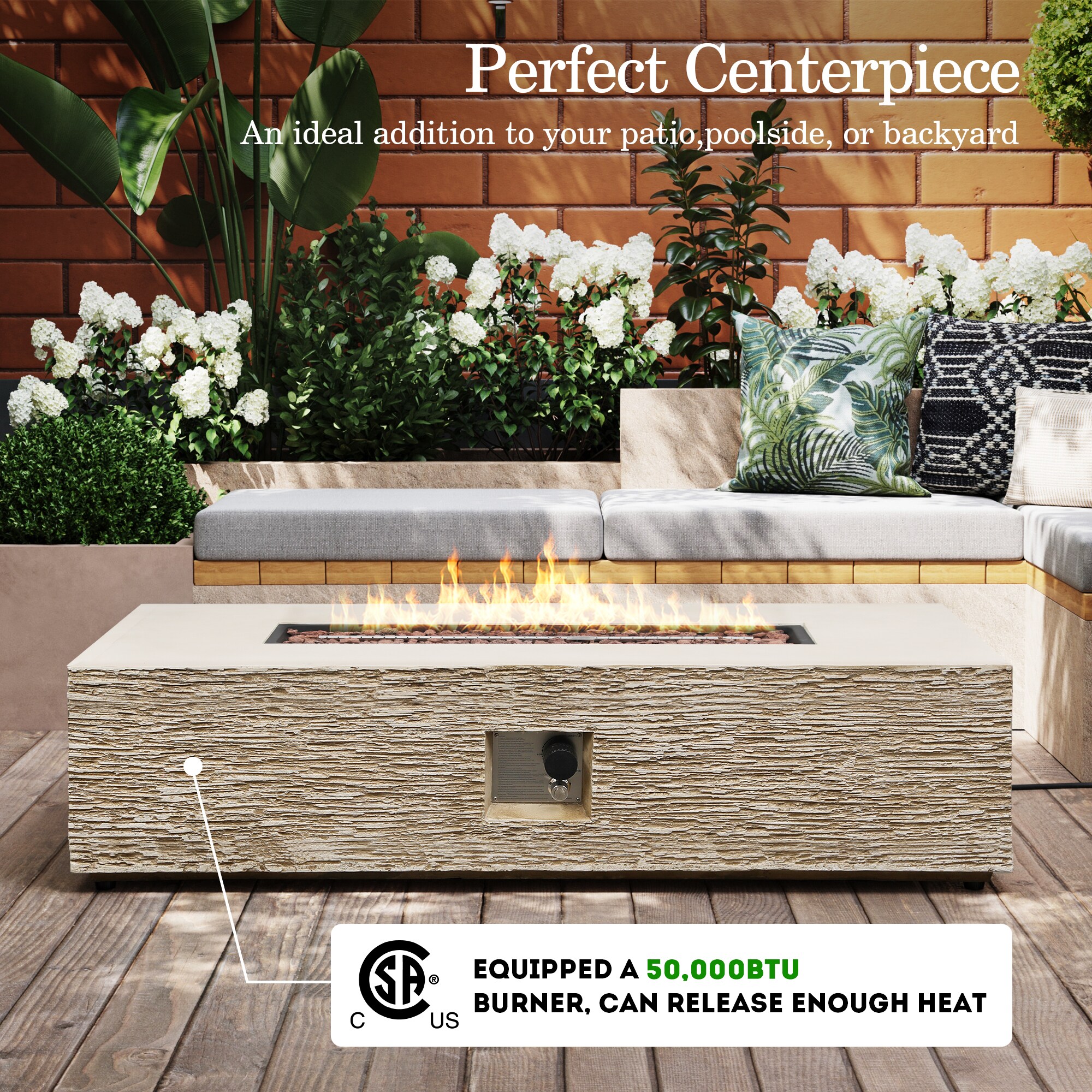 Patio Watcher LS-56MBE-HW Outdoor-Gas-Firepits - View #5