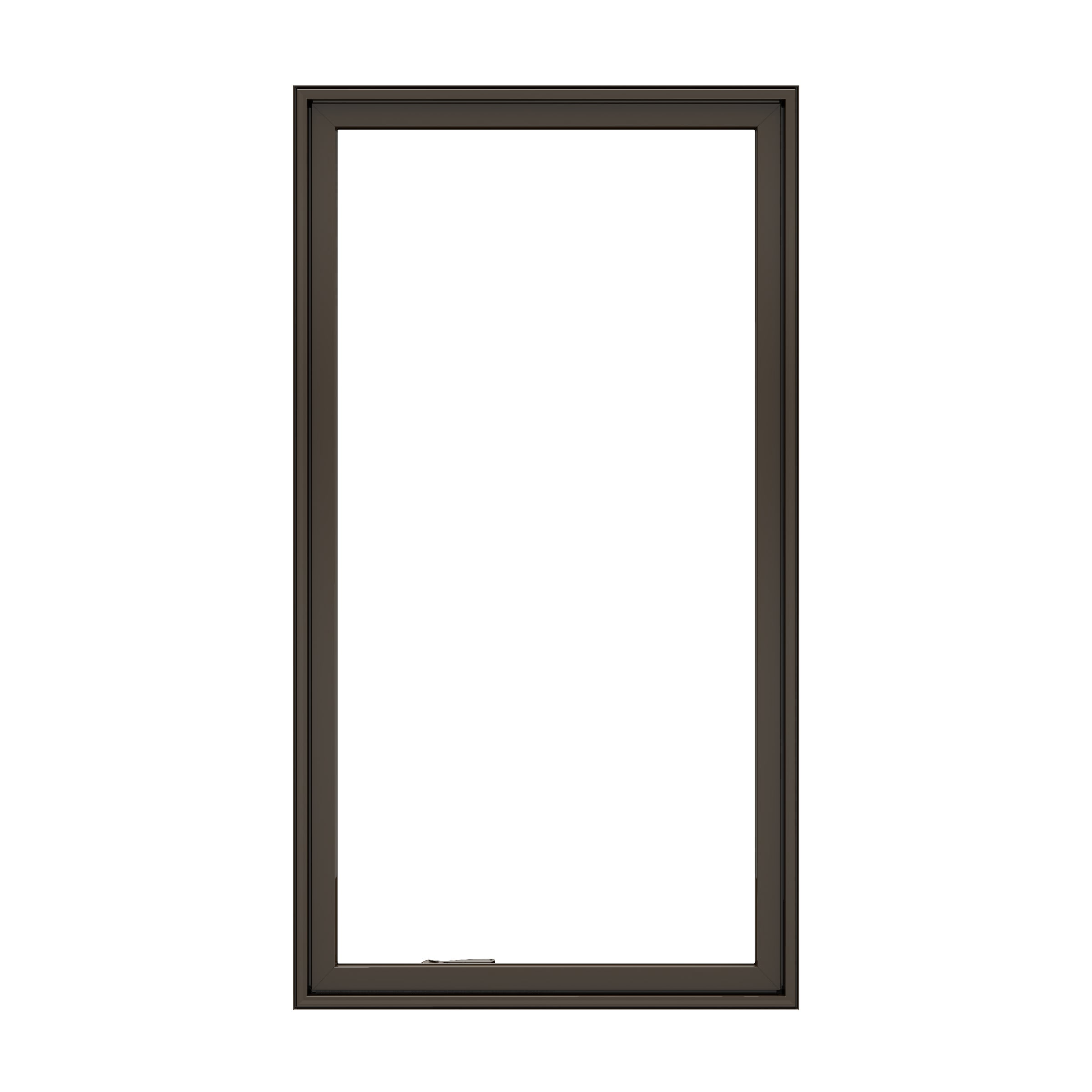 Pella 1000012116 Lifestyle 29-in x 59-in x Brown Left-Handed Wood Casement Window Annealed Glass