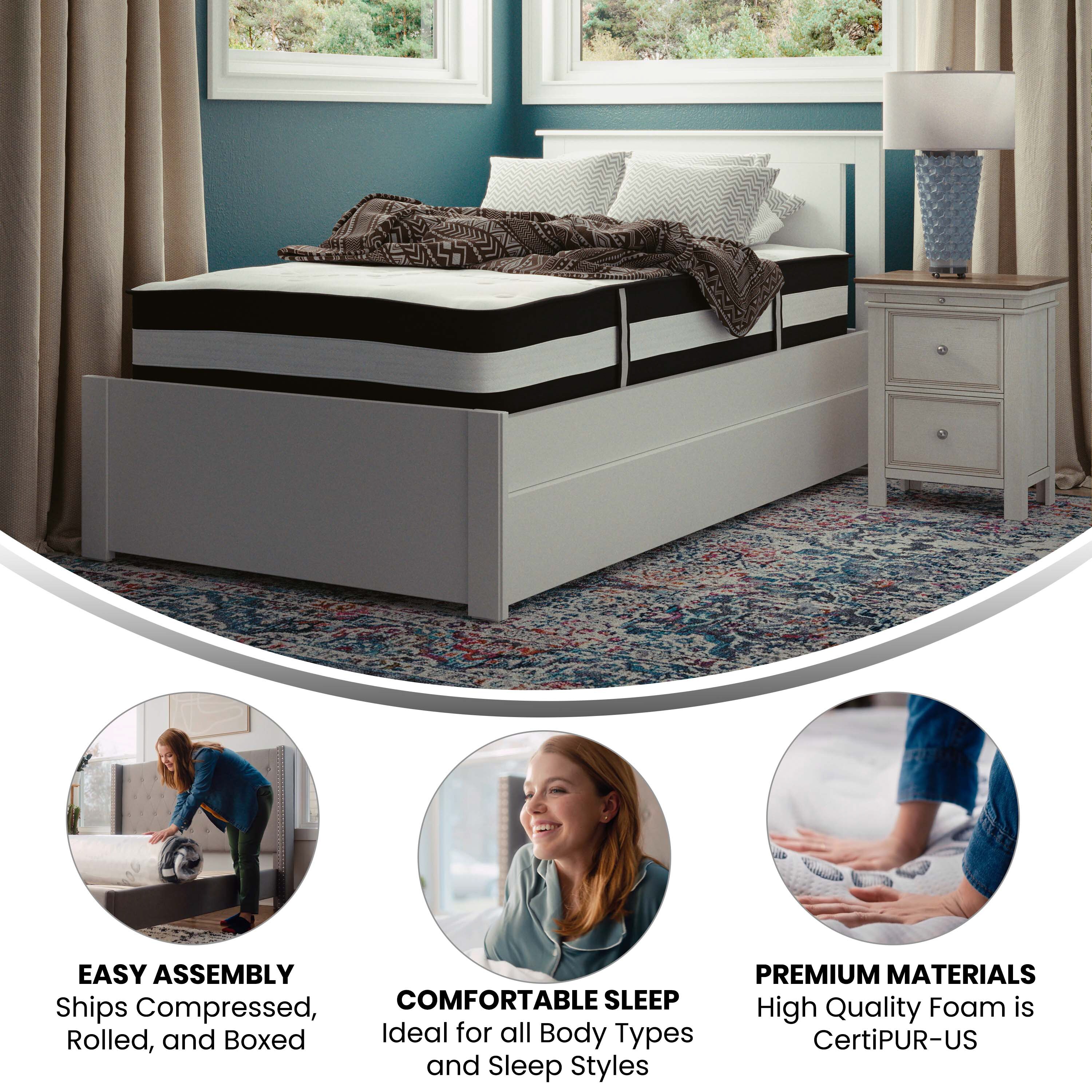 Flash Furniture 889142226680 Mattresses-Boxsprings - View #4