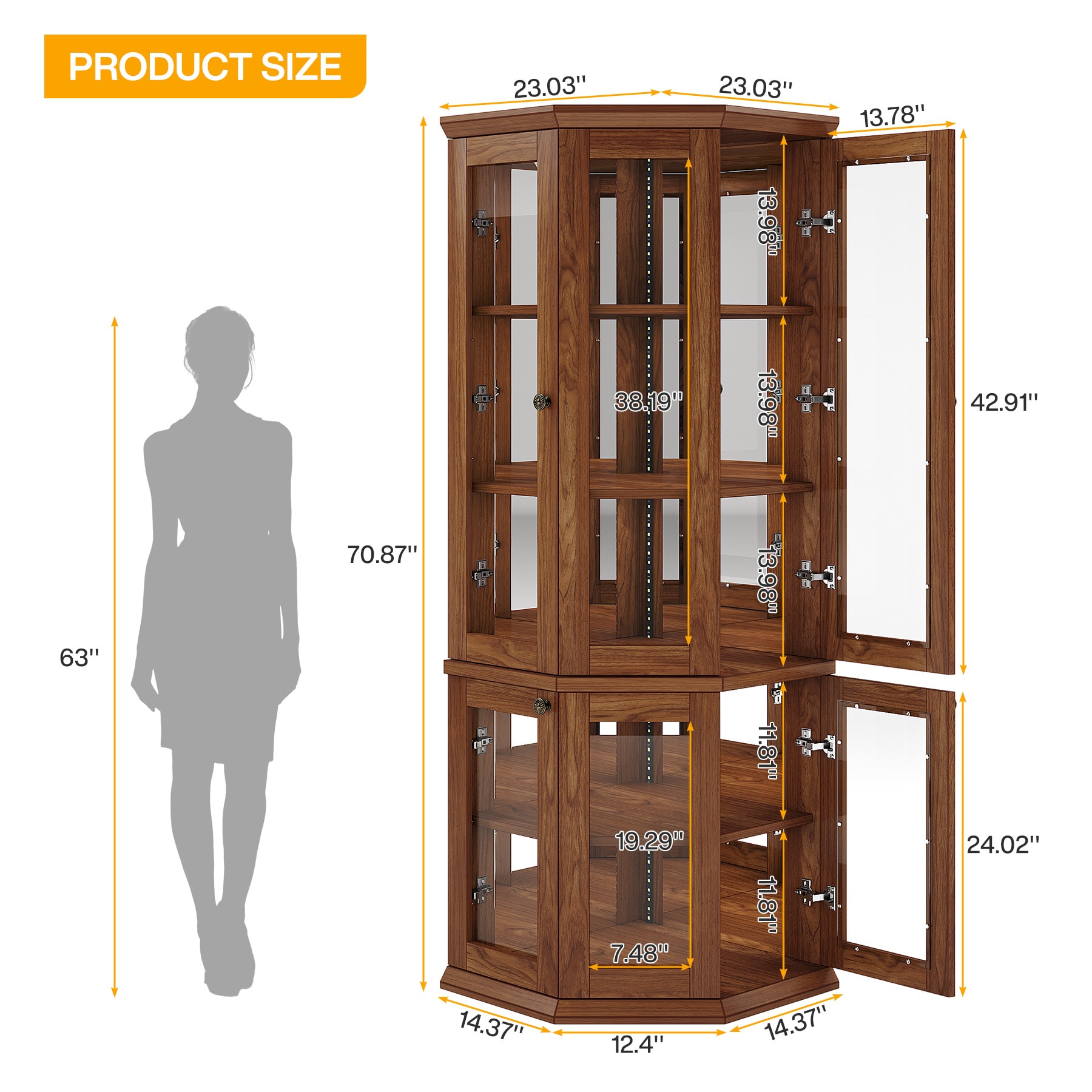 Tribesigns LWFD-JW0945 bookcases - View #7