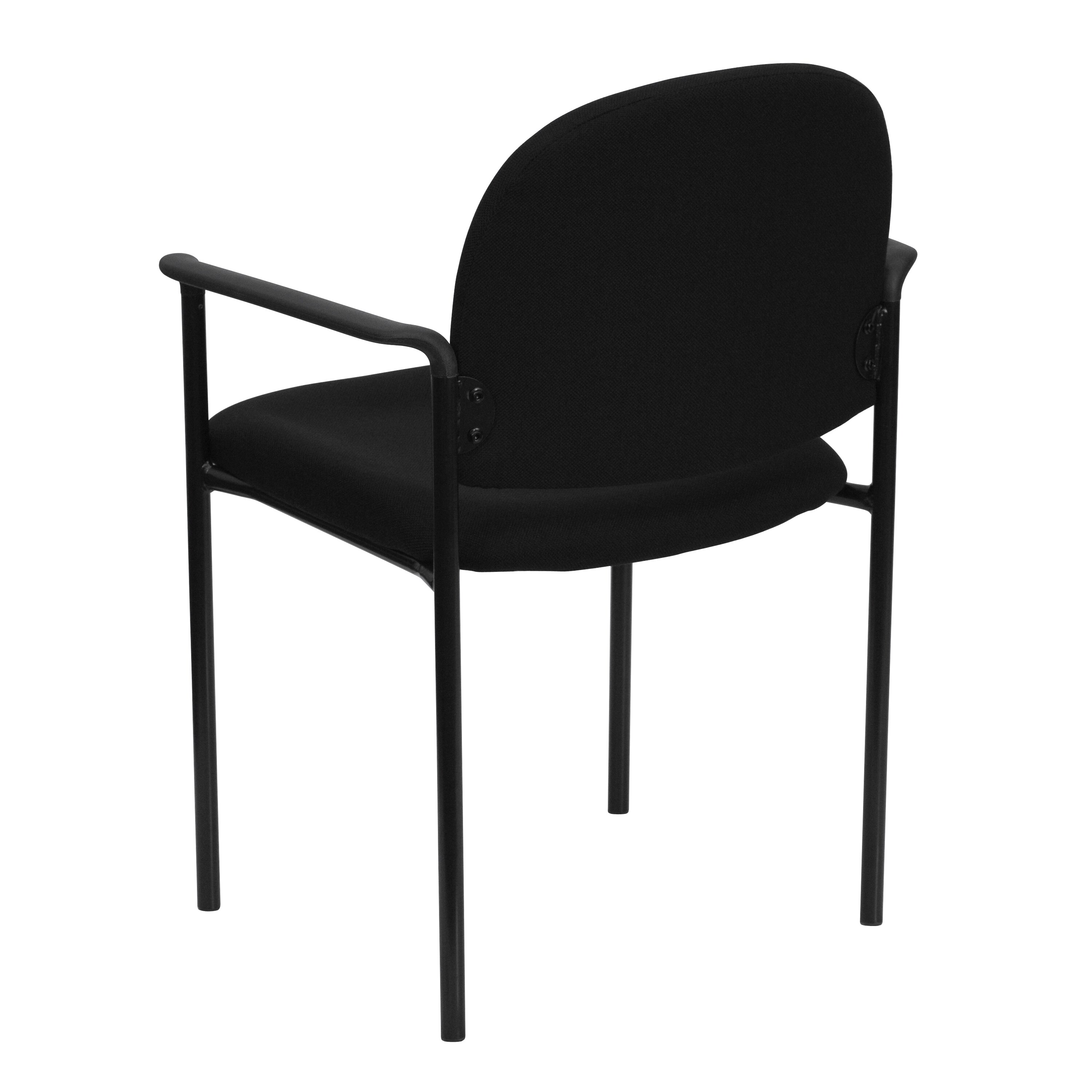 Flash Furniture Modern Black Fabric Accent Chair in the Chairs ...