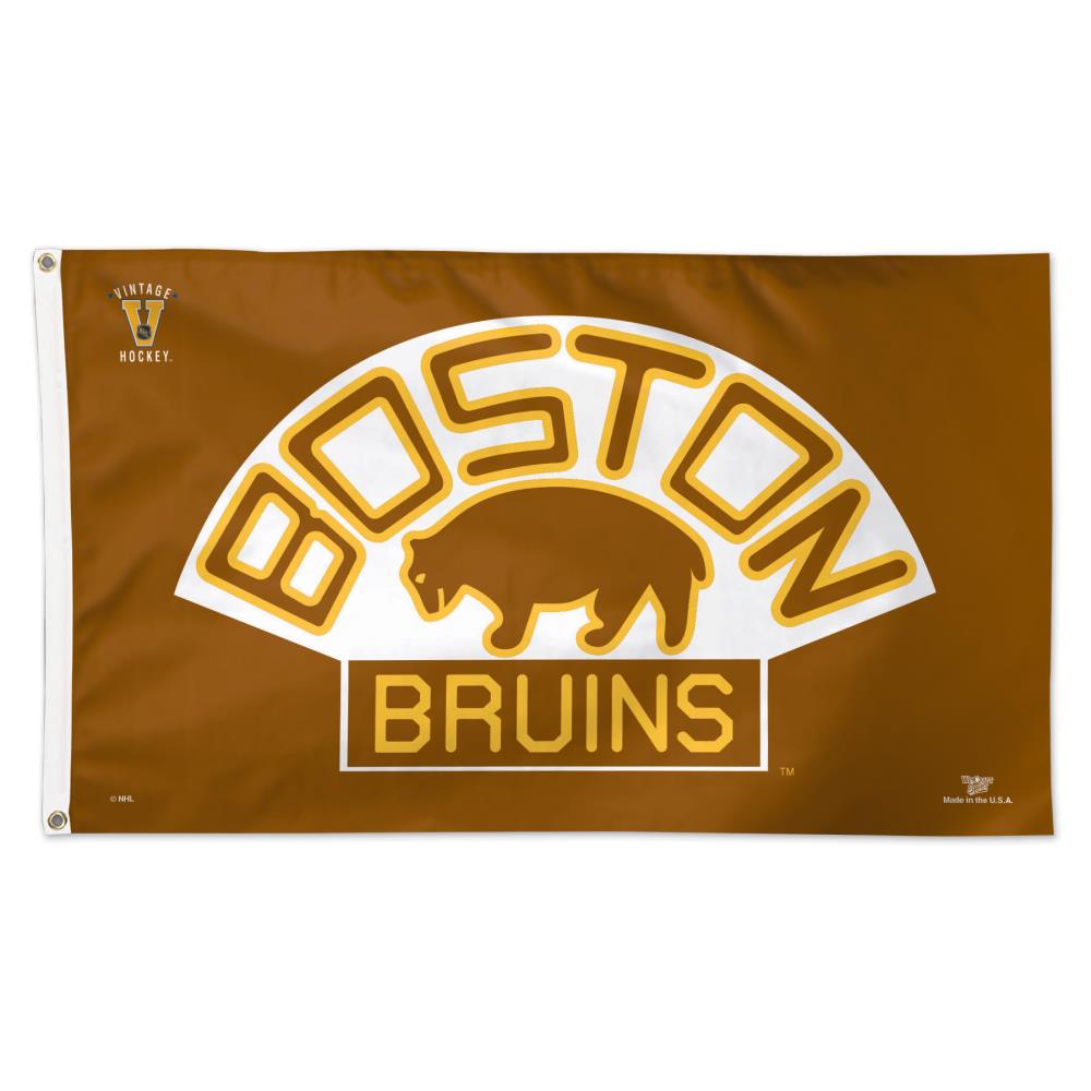 WinCraft Sports 05273115 5-ft W x 3-ft H Boston Bruins Flag