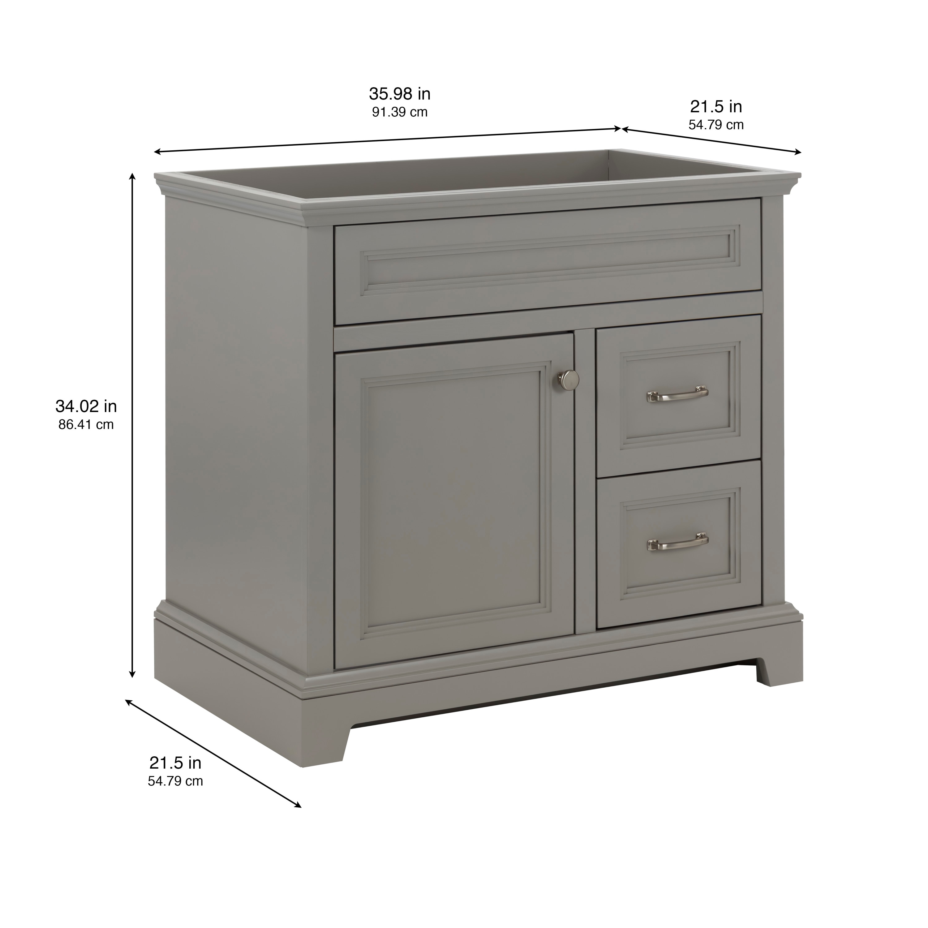 Style Selections MR36P1-NY vanities - View #4