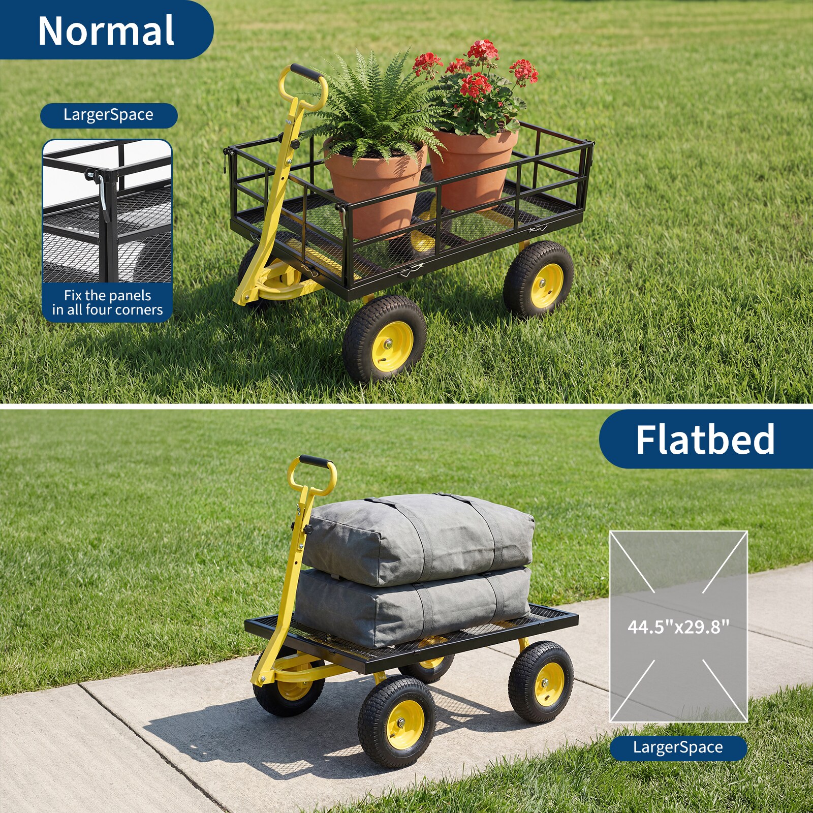 IdealHouse C85-BLCH-0W30PJL3 Yard-Carts - View #3