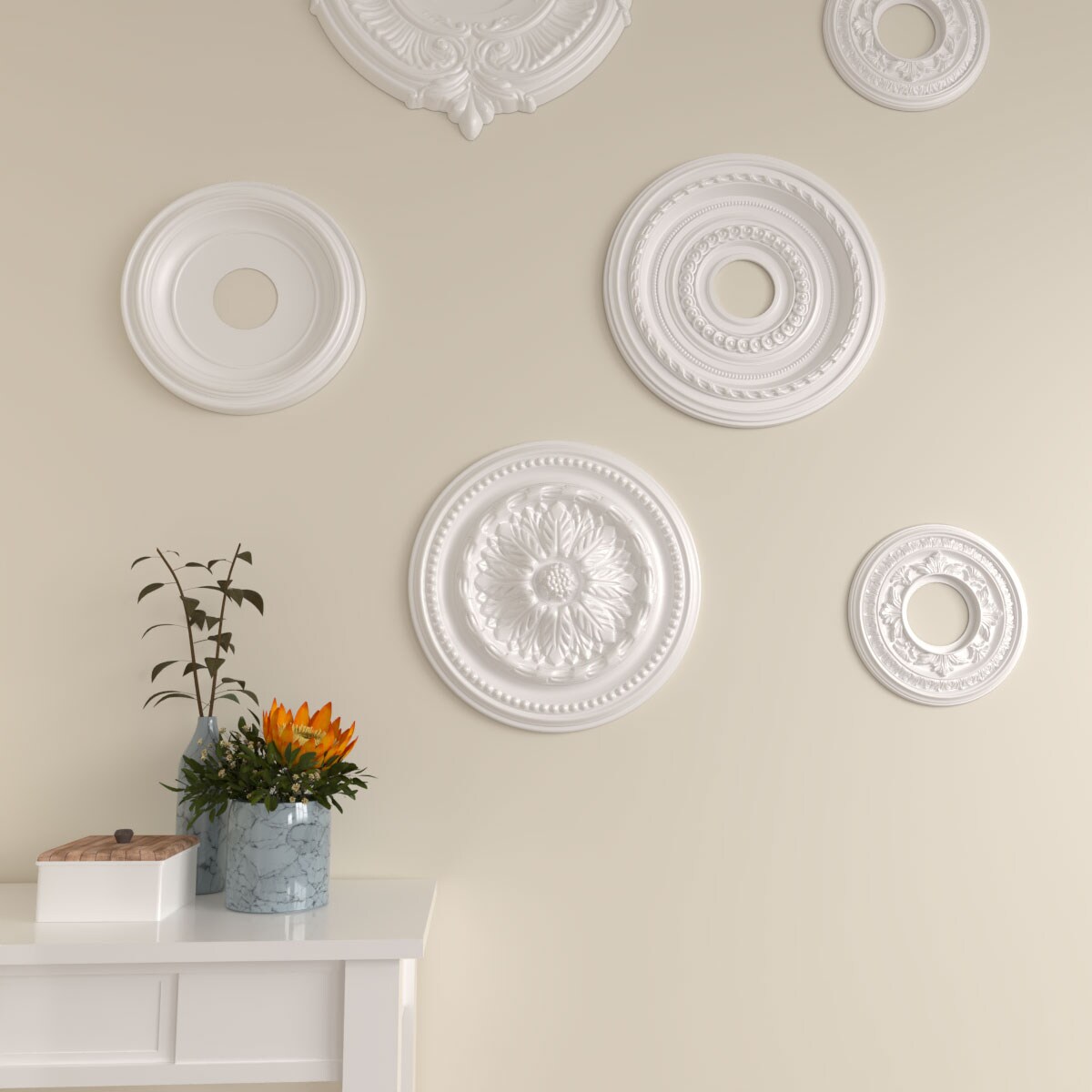 Ekena Millwork CM15CH Ceiling-Medallions - View #7