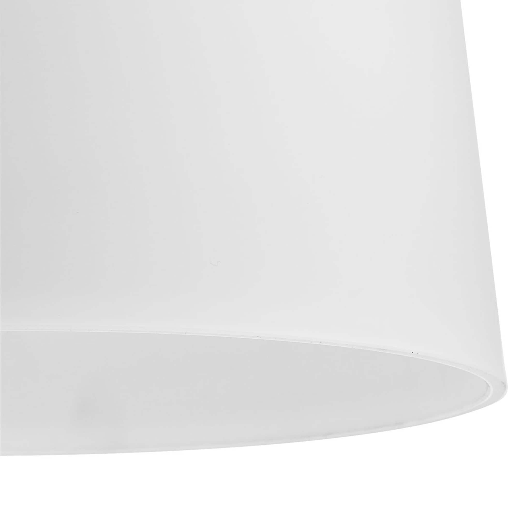 Clarion Satin Brass and Glass Pendant Light