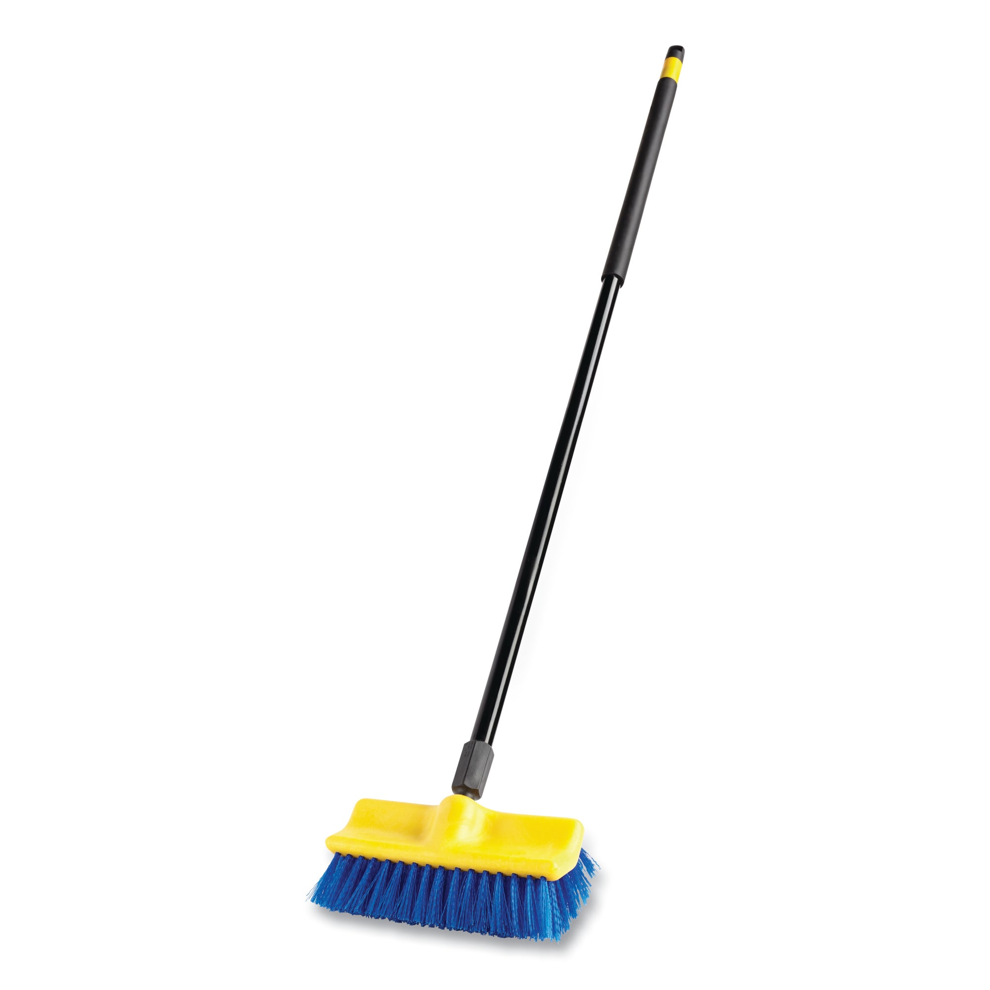 Rubbermaid Commercial Products 10-in Poly Fiber Stiff Deck Brush