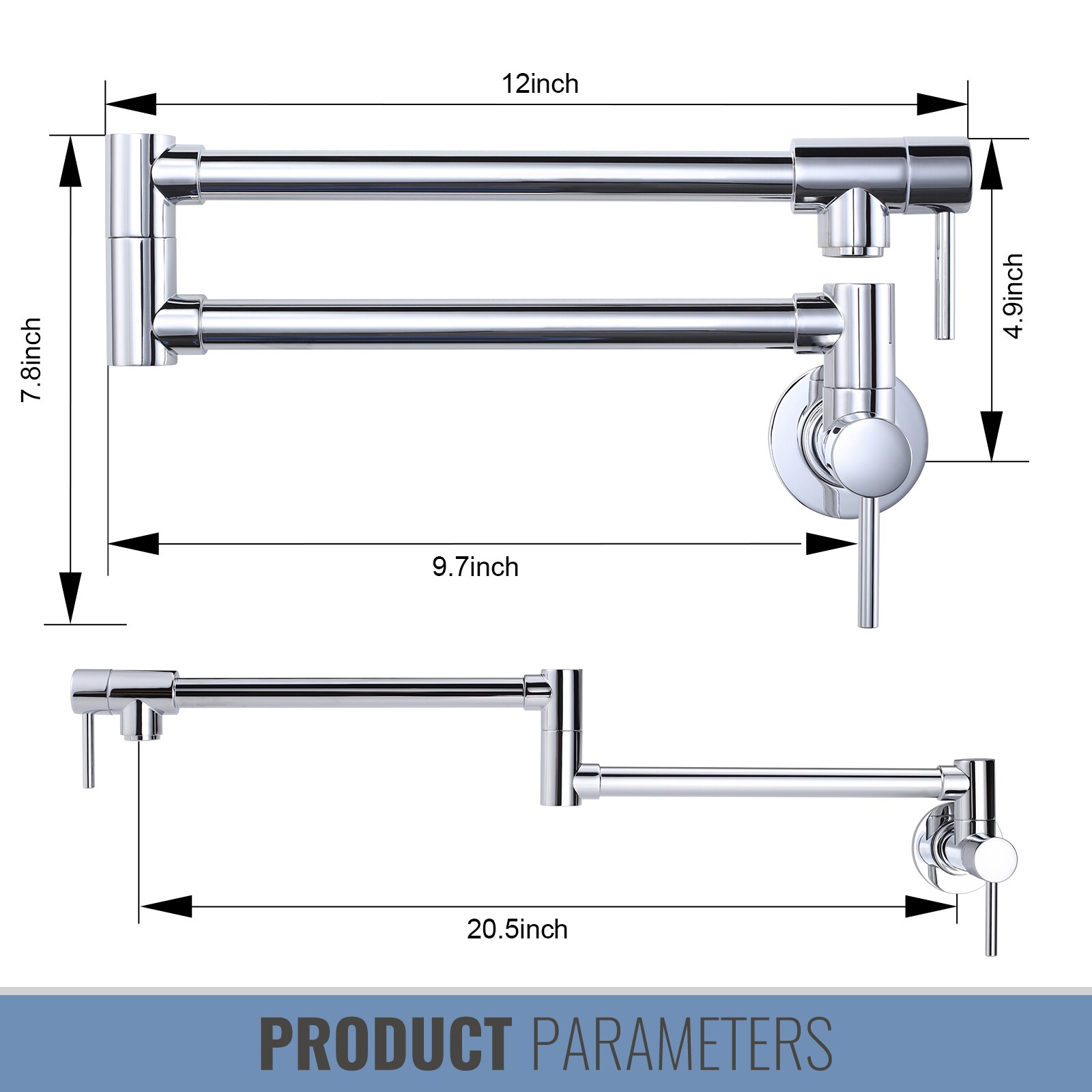 WOWOW 2314600C-LW Kitchen-Faucets - View #3