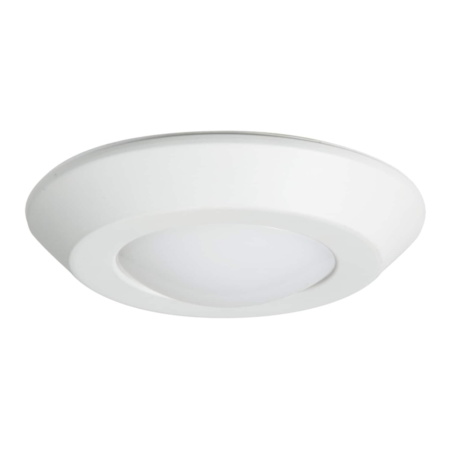 Halo  BLD4 Series Matte Soft White 4 in. W LED Canless Recessed Downlight 8 W