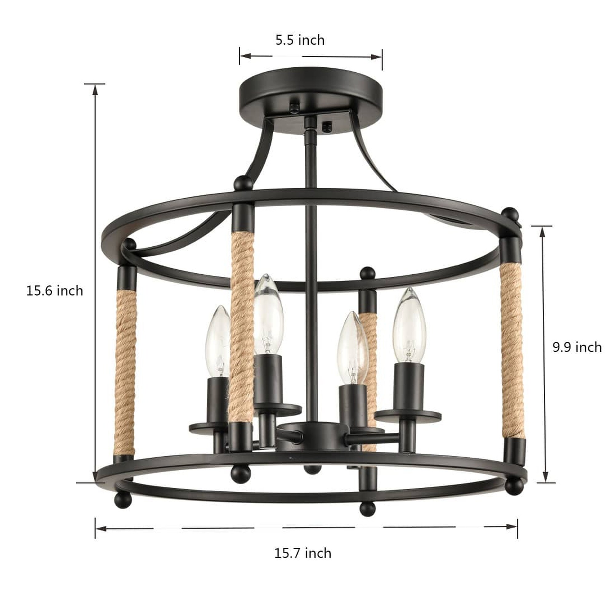 Claxy HK-T7098-4CU flushmounts - View #5