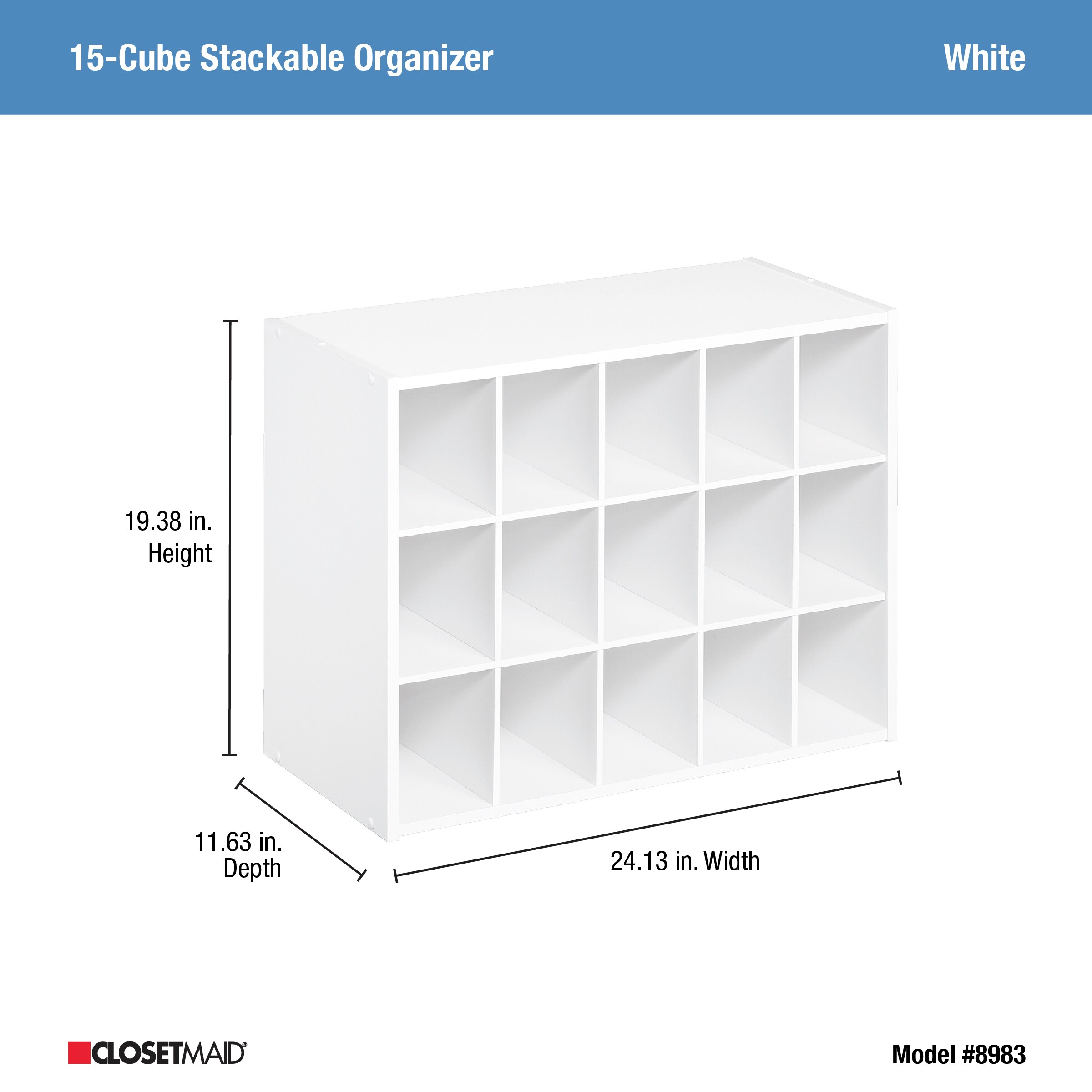 ClosetMaid 850500 Laminate-Storage-Cubes - View #2