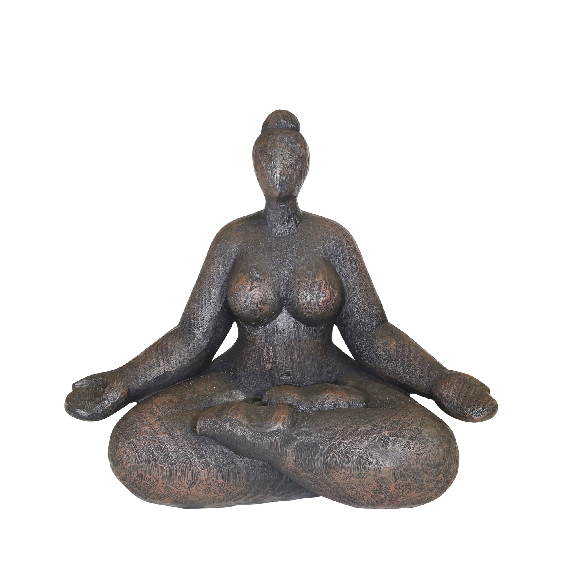 Sagebrook Home 14330-02 Black Polyresin Modern Sculpture