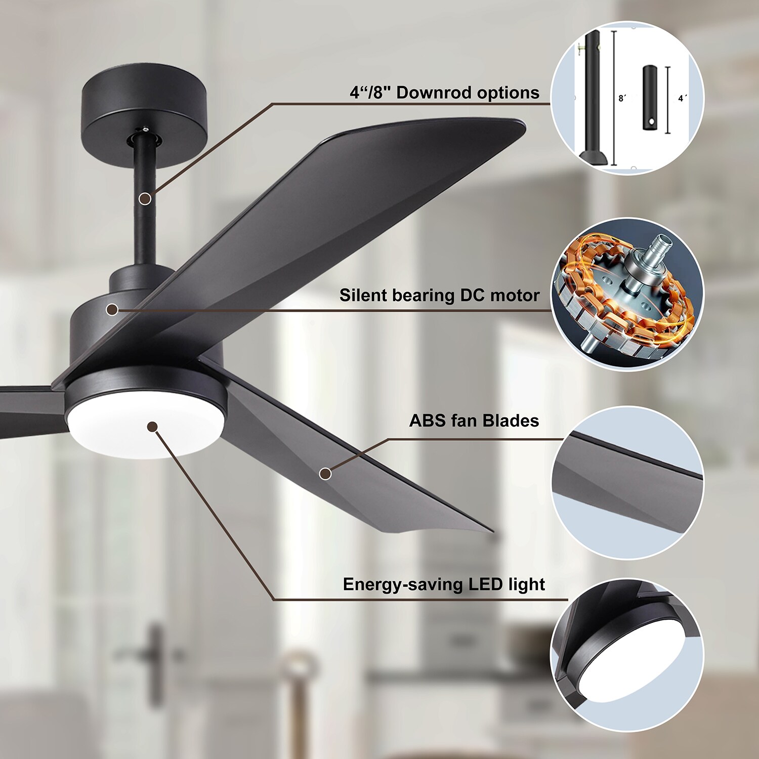 SINOFURN SYA500002WT Ceiling-Fans - View #6