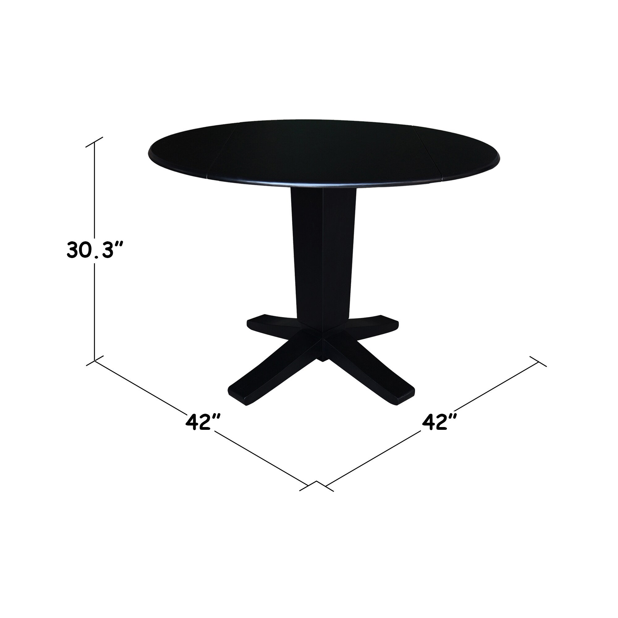 International Concepts K46-42DPT-23B Dining-Tables - View #5