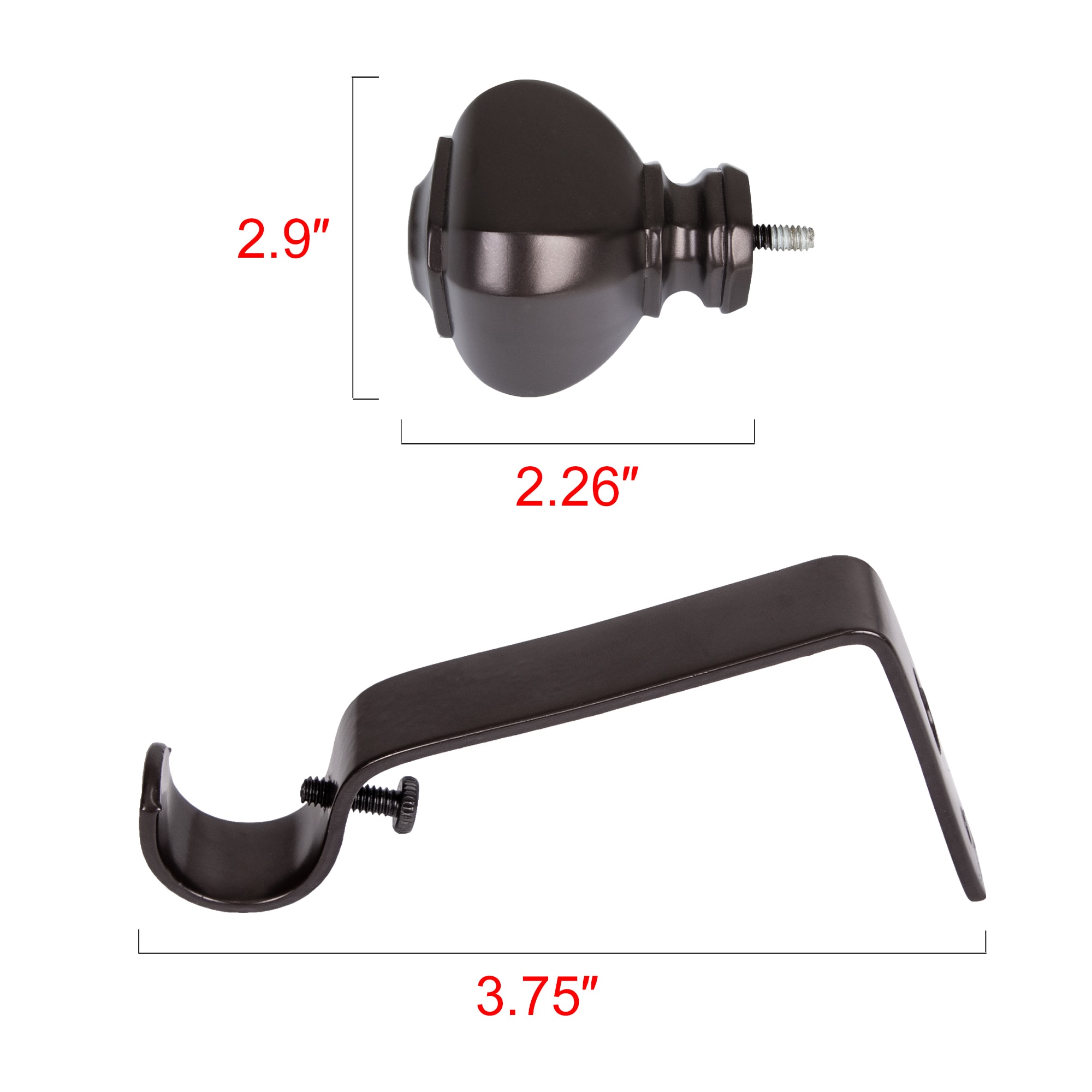 Utopia Alley D9122RB Curtain-Rods - View #5