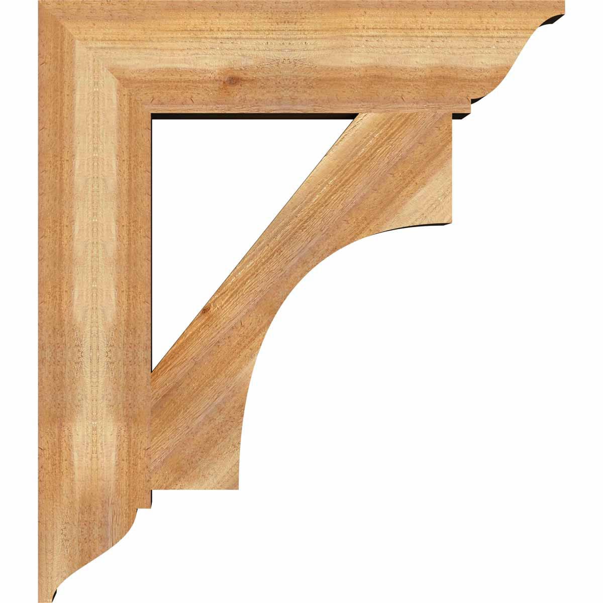 Ekena Millwork BKT06X28X32WTL01RWR Exterior-Brackets-Braces - View #3