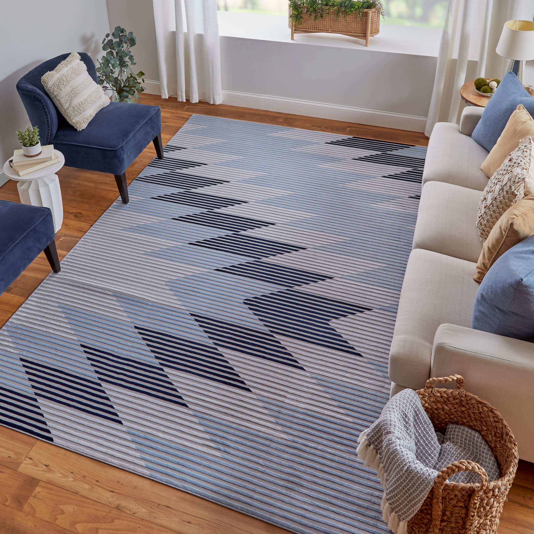 Room Envy 788R3830GRYLBLF05 rugs - View #2