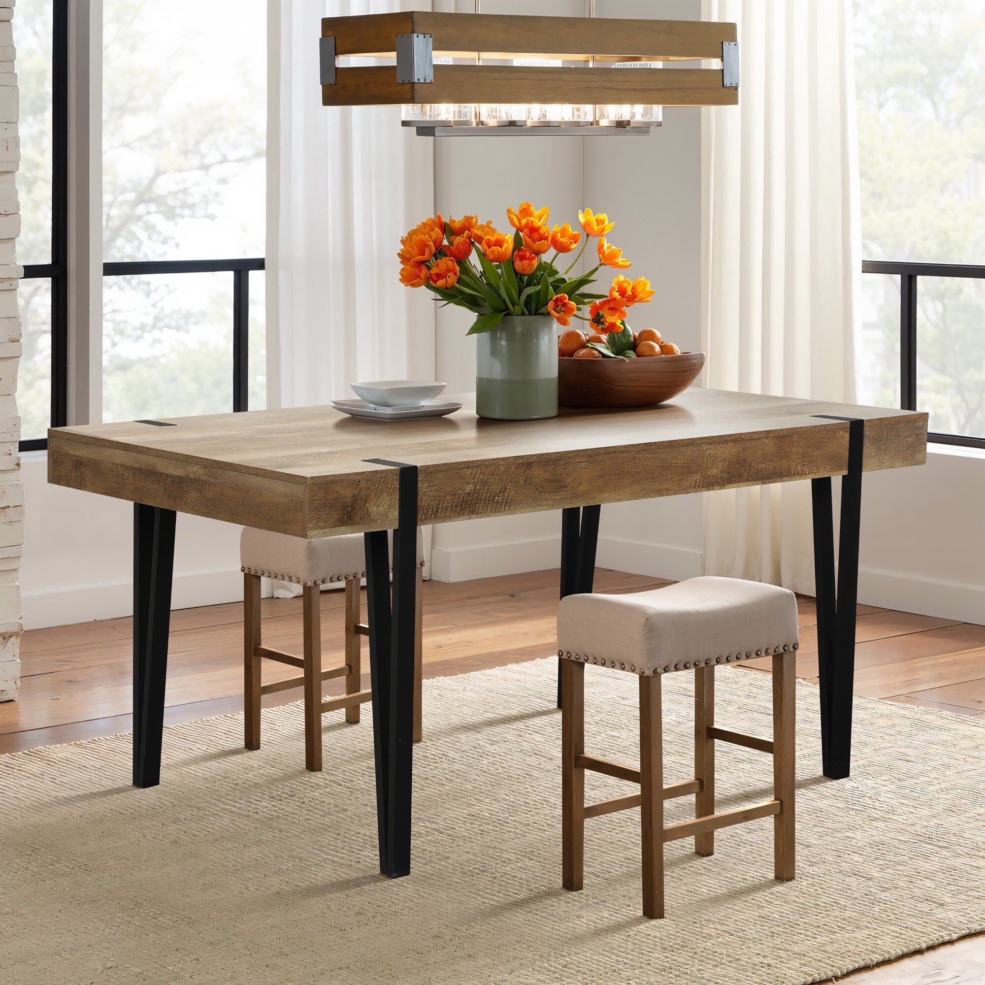 LuxenHome WHIF1634 Dining-Tables - View #7