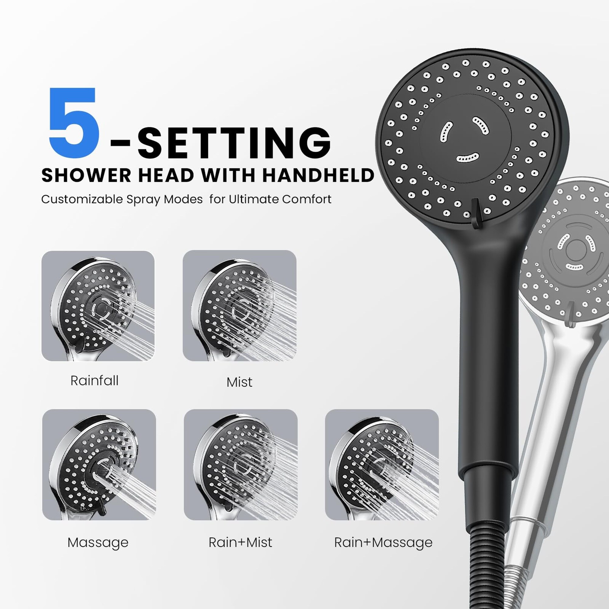 Numhew NHDREW021505 Fixed-Showerhead - View #3