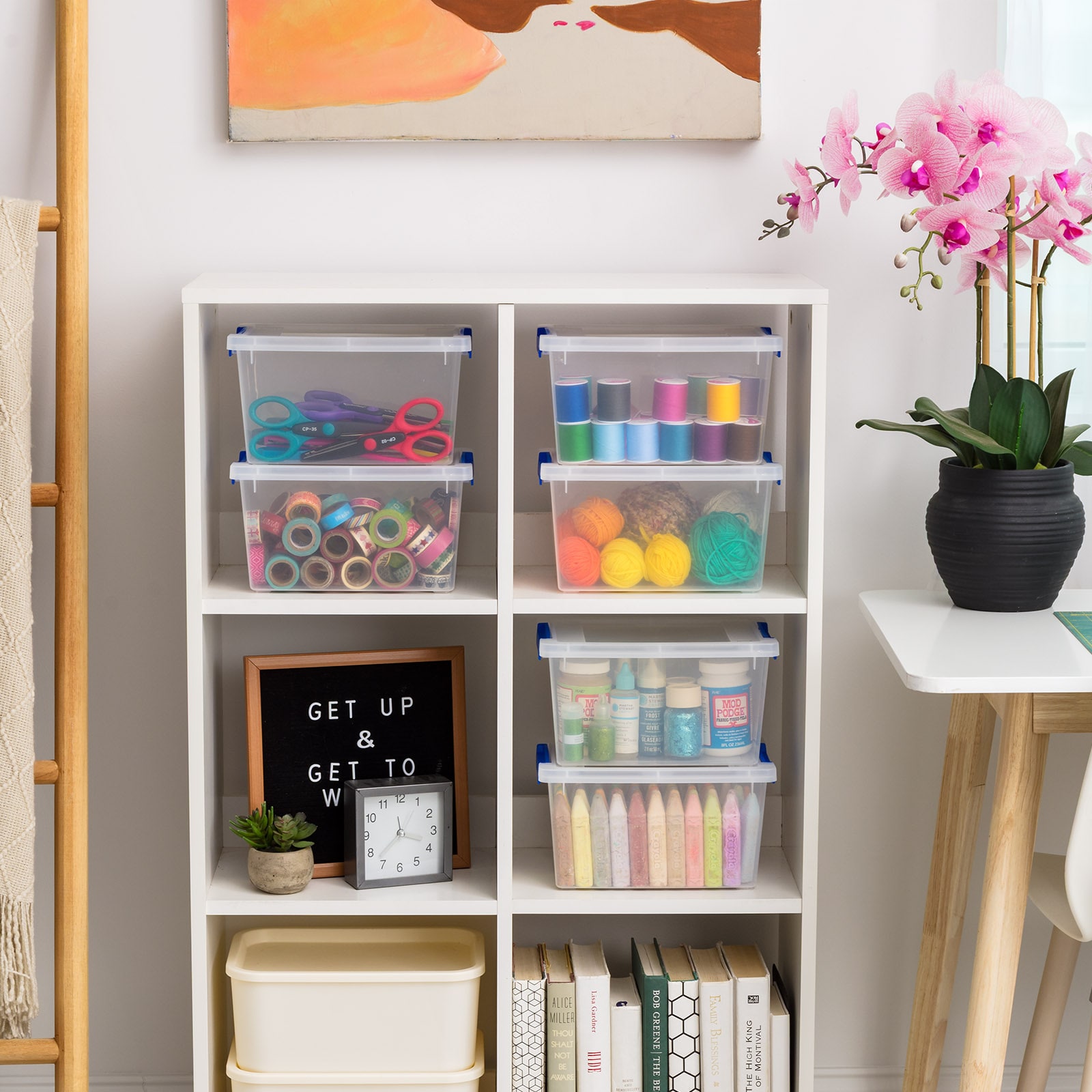 IRIS 500359 Plastic-Storage-Totes - View #4