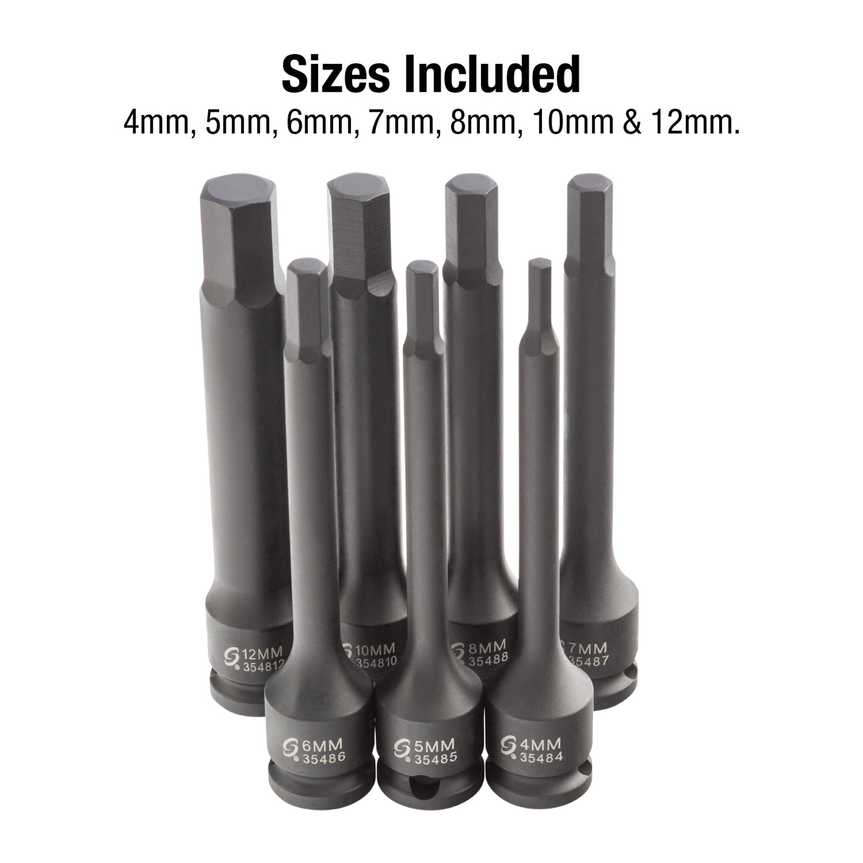 SUNEX TOOLS 3548 Impact-Socket-Sets - View #2