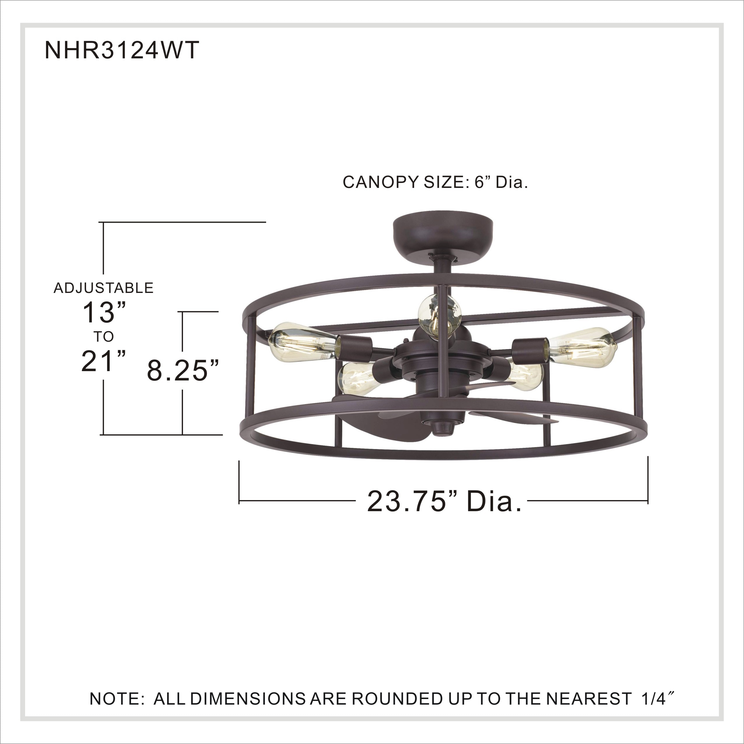 Quoizel NHR3124WT Ceiling-Fans - View #6