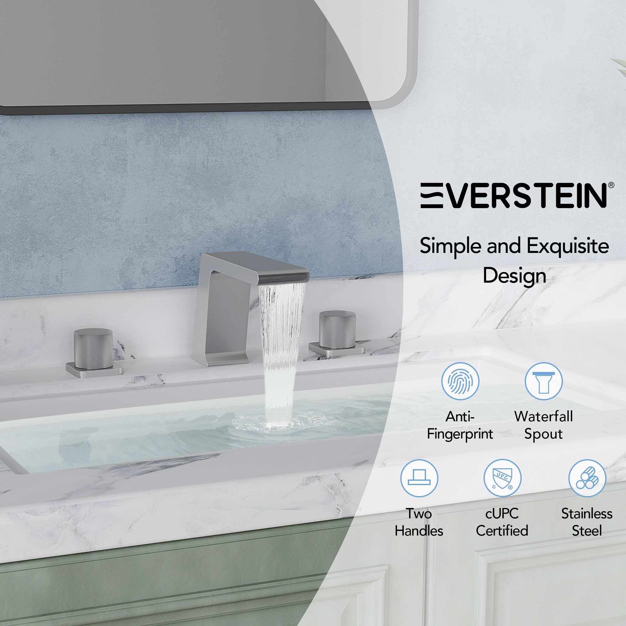 EVERSTEIN Q-893-OTOP Lavatory-Faucets - View #4