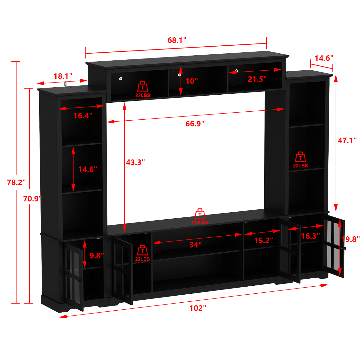 FUFU&GAGA KF020341-03+04 Tv-Stands - View #16