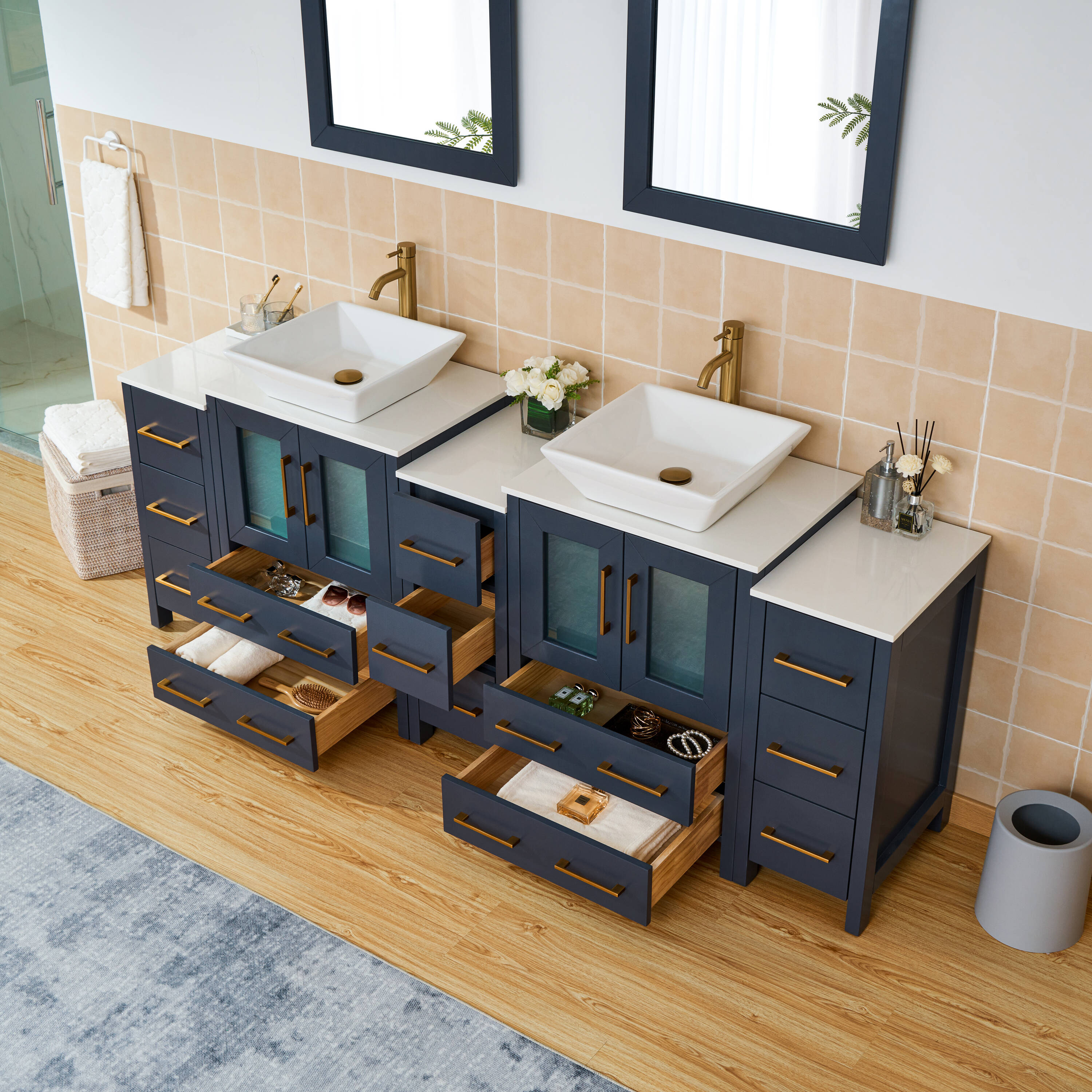 Vanity Art VA3124-84B Bath-Vanity-Combo - View #10