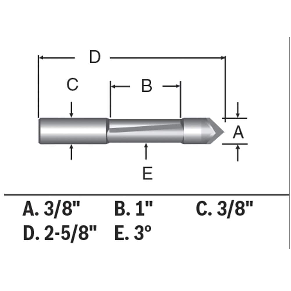 Bosch 85245SMC Trimming-Cutout-Router-Bits - View #5