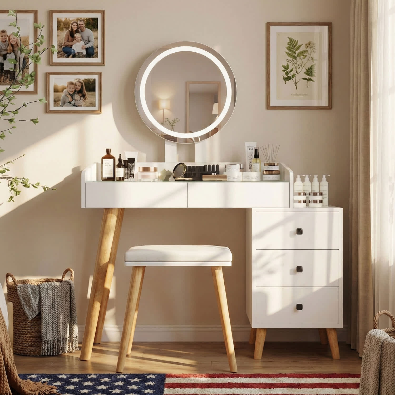 VERYKE WZT-JLYC00134 Bedroom-Vanities - View #5