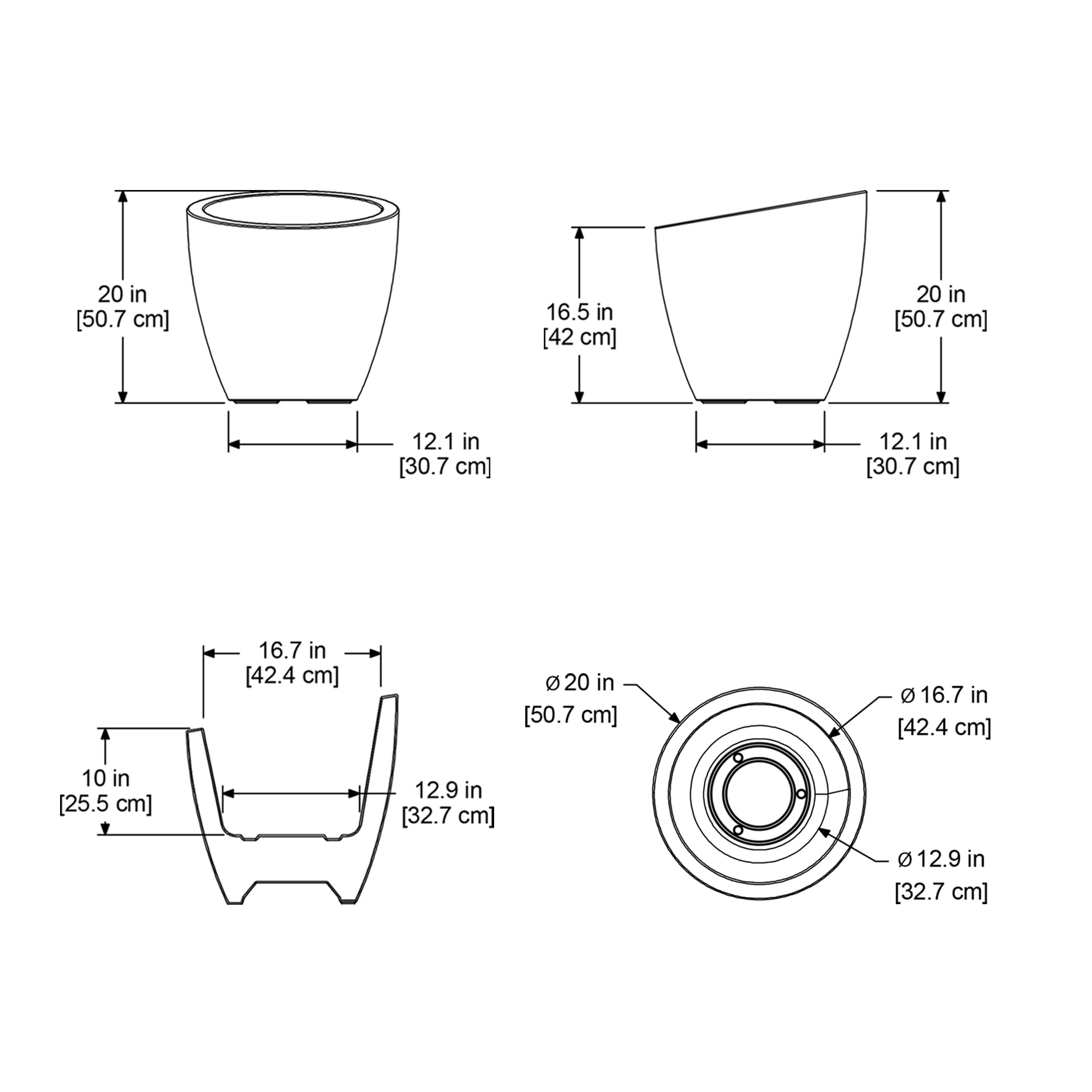 Mayne 8879-B Planter-Window-Box - View #5