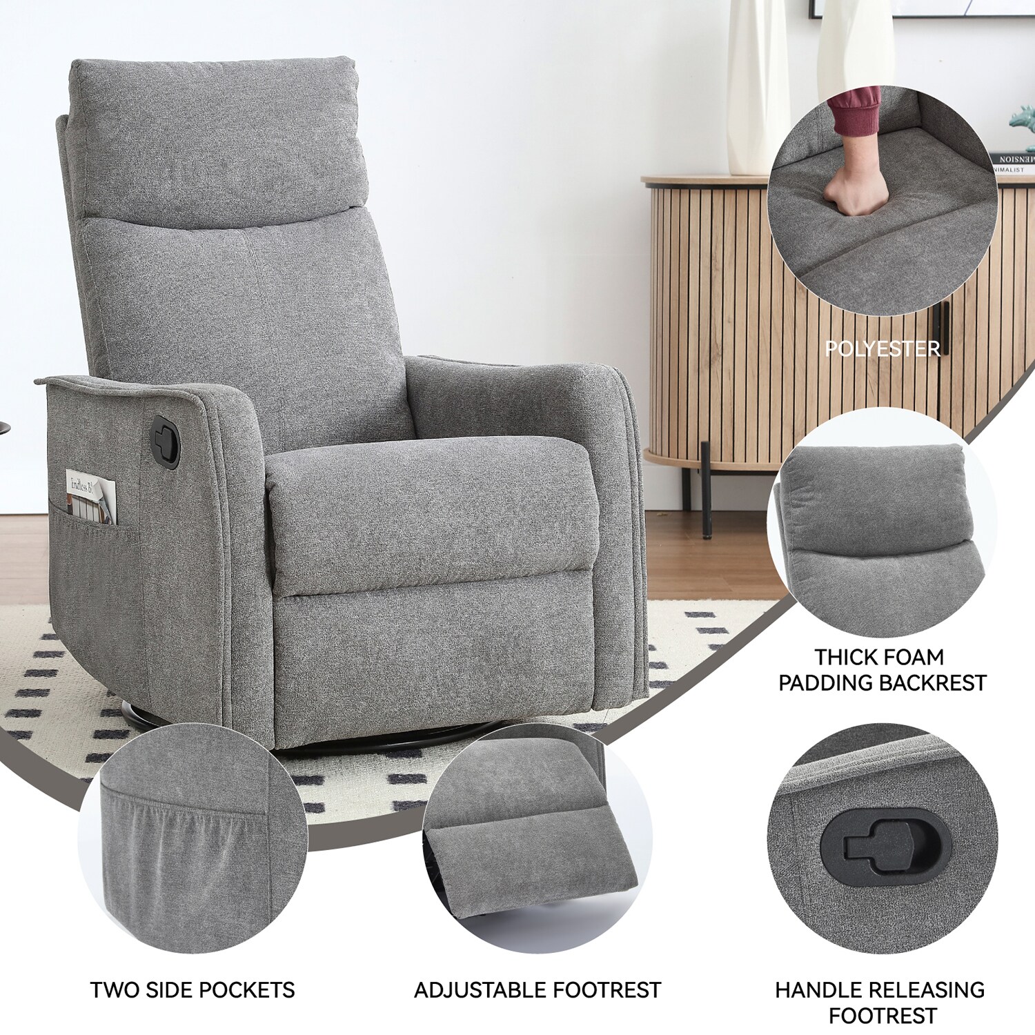 GZMR GZ-W1803RC82 recliners - View #8