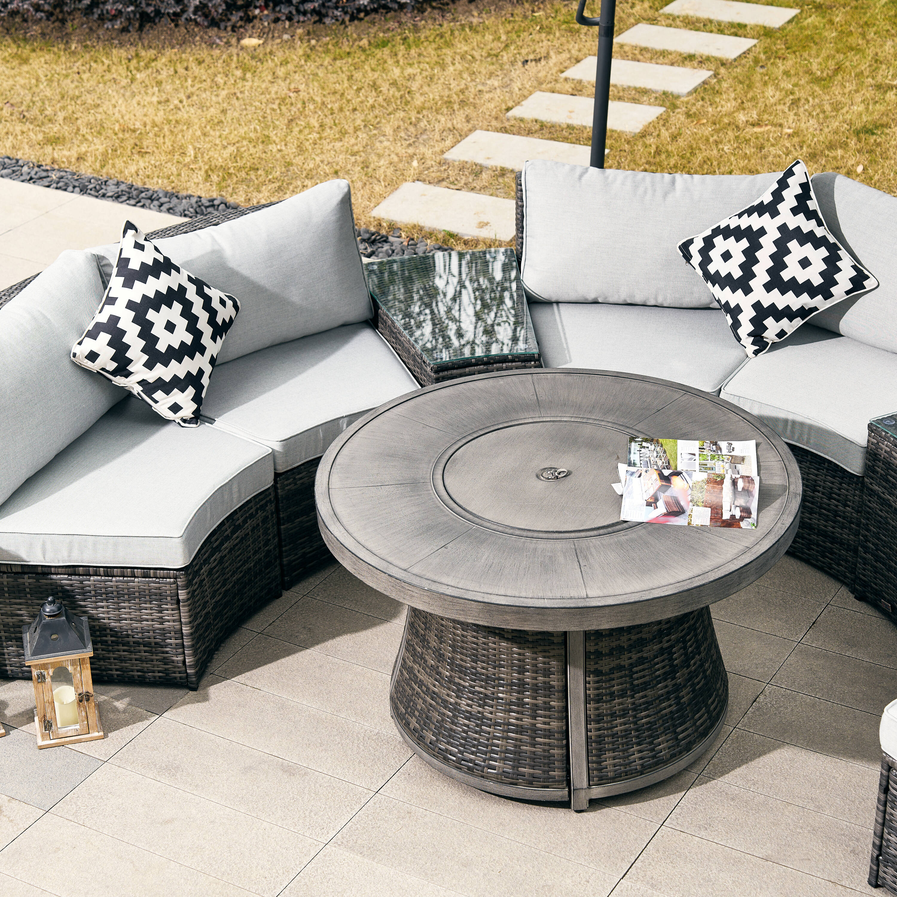 Direct Wicker DWS-1205B6S2T&521EG Patio-Conversation-Sets - View #4